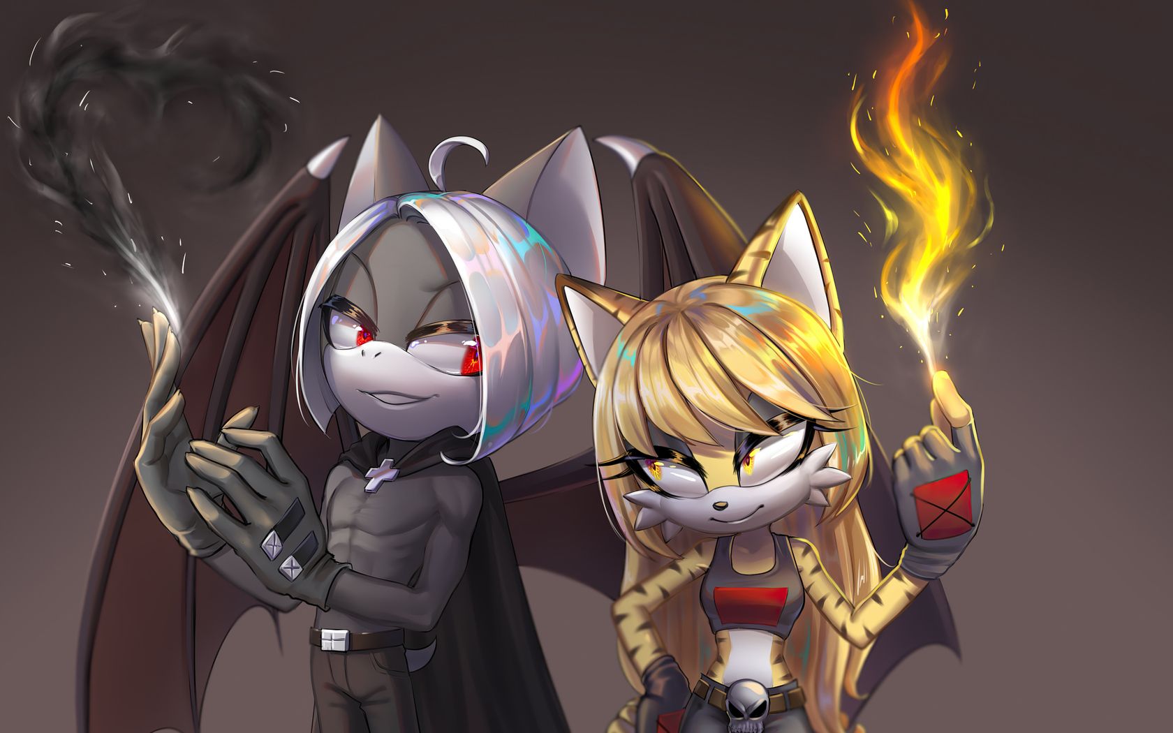 Personaggi Sonic stile anime, 1680x1050 HD, Desktop