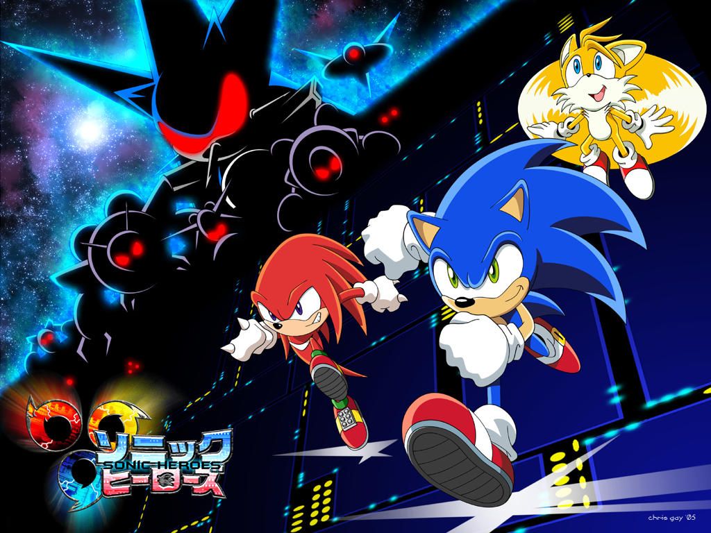 Sonic Heroes personaggi anime, 1024x768 HD, Laptop