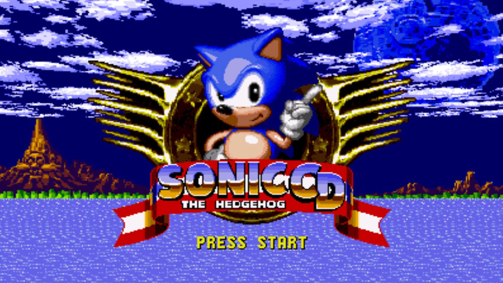 Sonic CD schermata titolo, 1920x1080 Full HD 1080p, PC Desktop