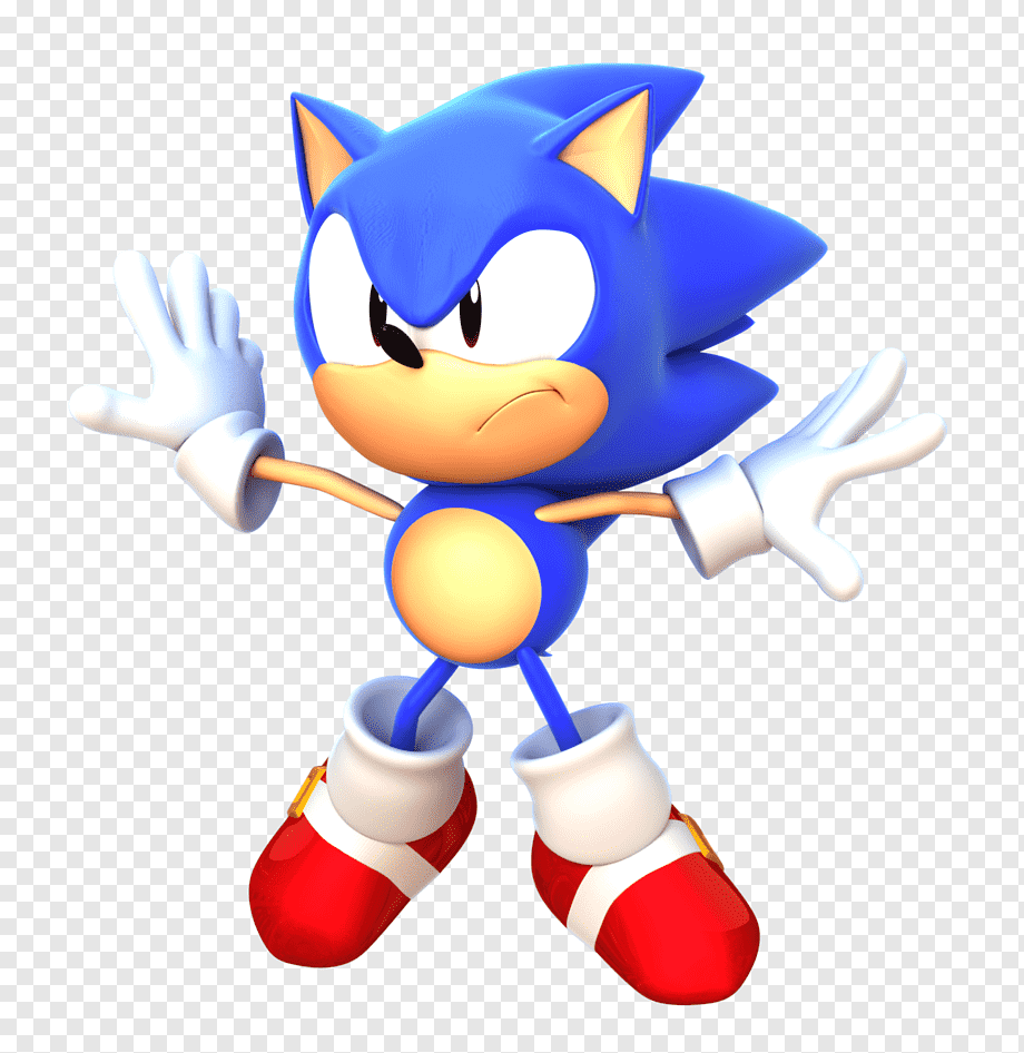 Sonic the Hedgehog personaggio 3D, 920x946 Full HD Verticale, Smartphone