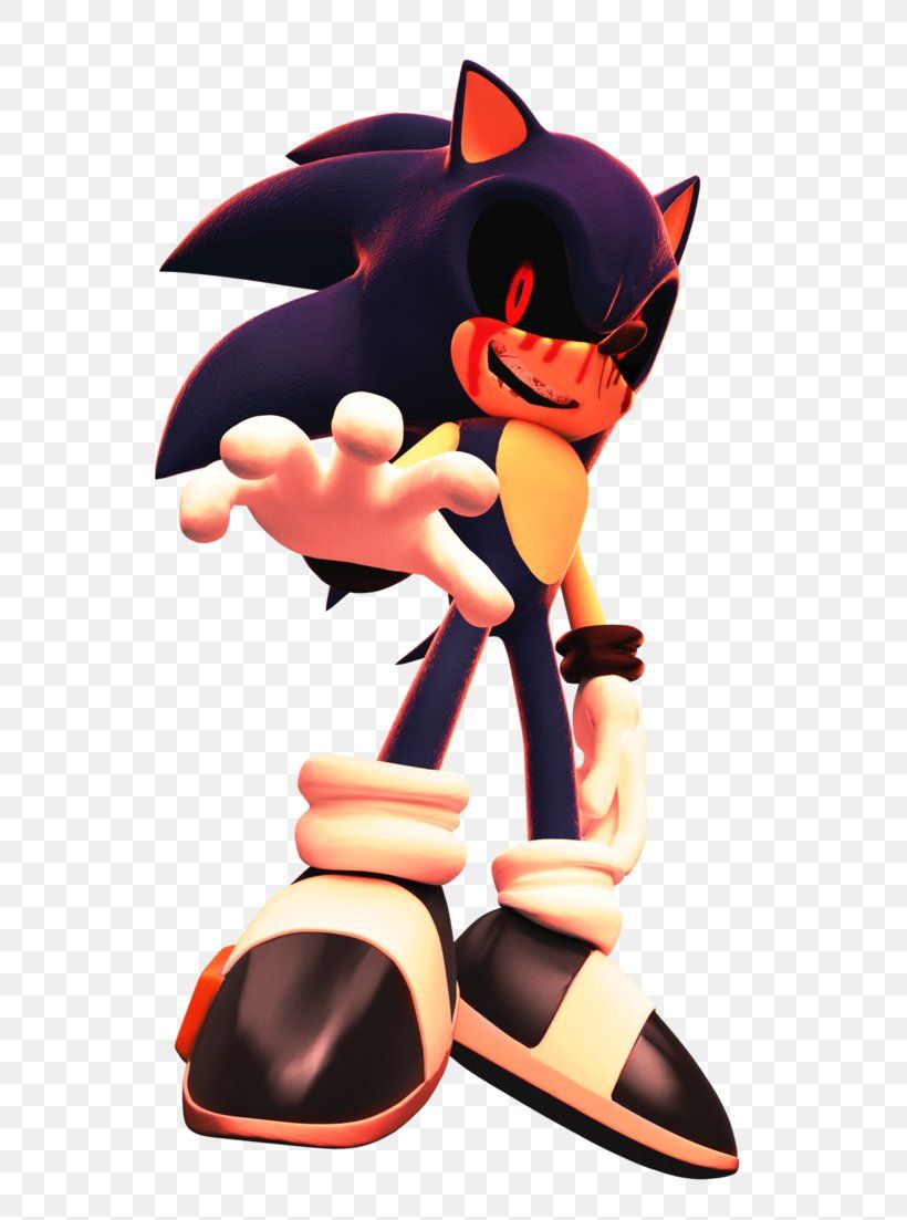 Sonic ombra scuro personaggio 3D, 820x1103 Verticale, Mobile