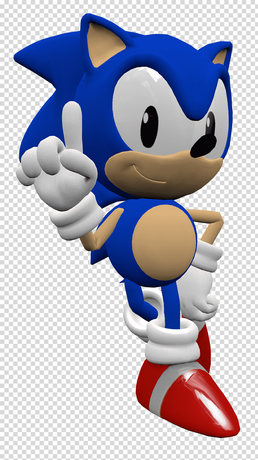 Sonic the Hedgehog personaggio 3D, 880x1565 Full HD Verticale, Realme