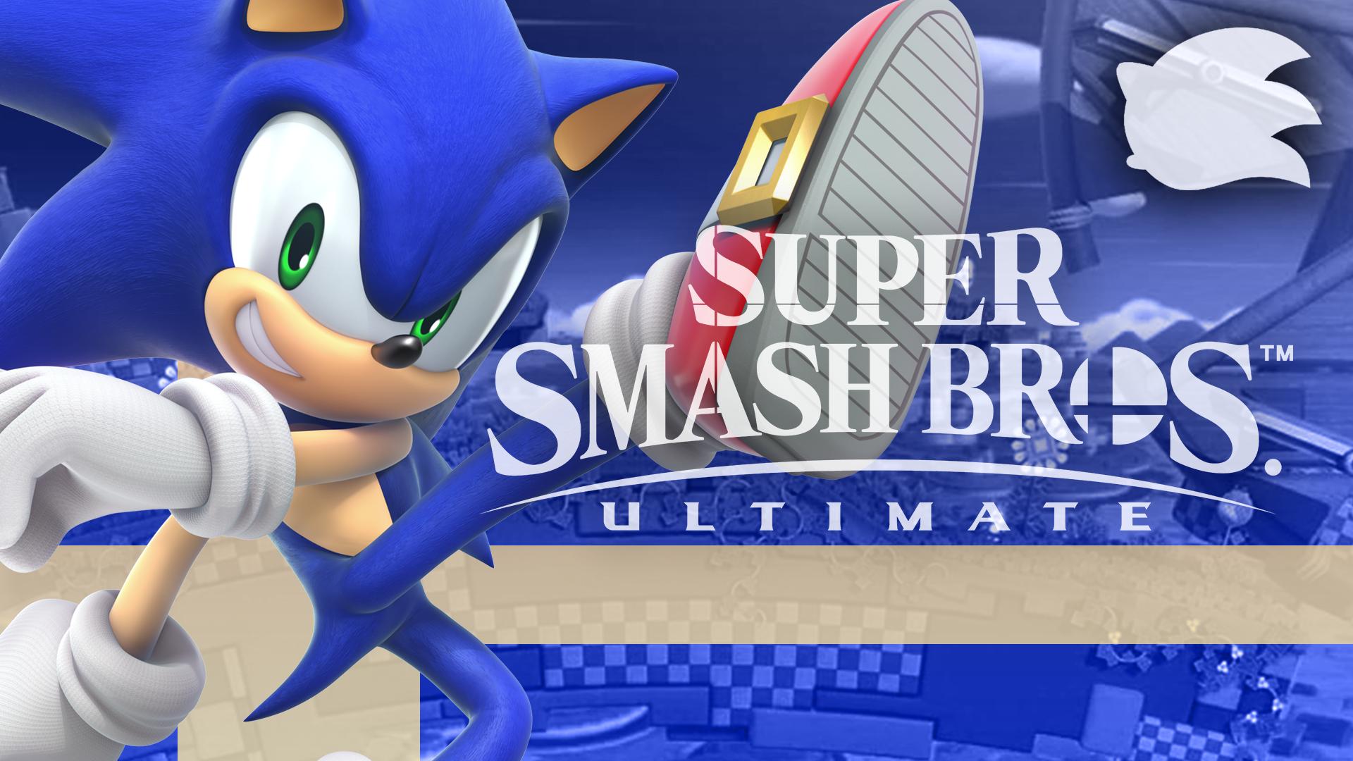 Sonic Super Smash Bros Ultimate, Sega, 1920x1080 Full HD, Desktop