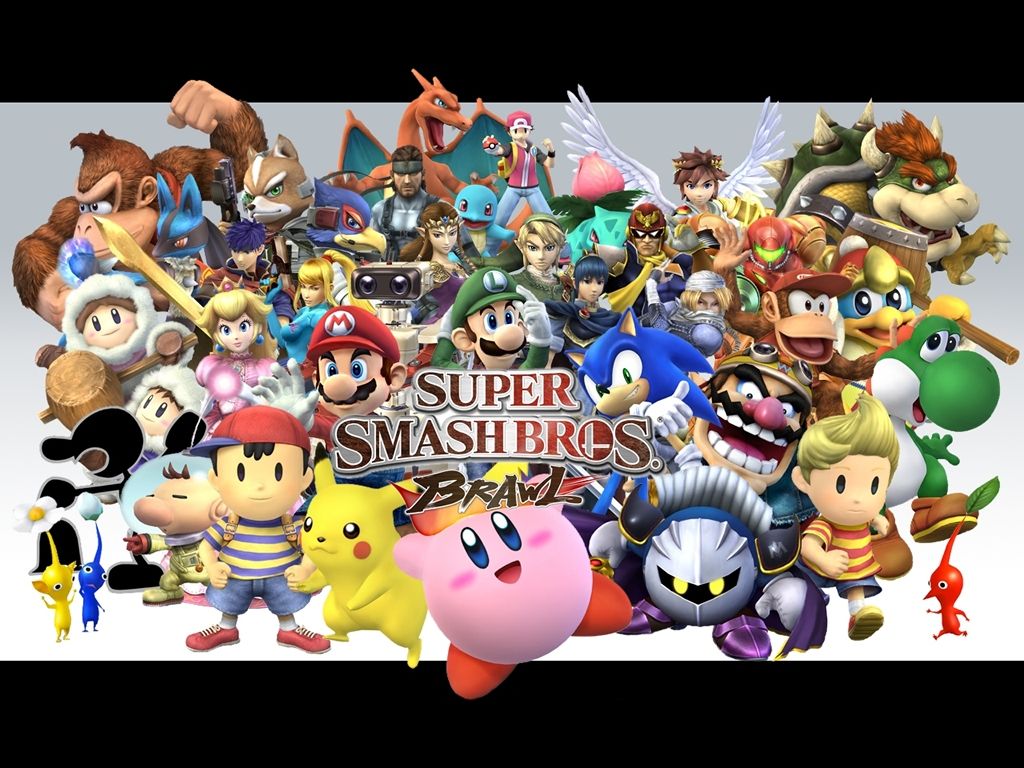 Personaggi Super Smash Bros Brawl, 1024x768 HD, Desktop