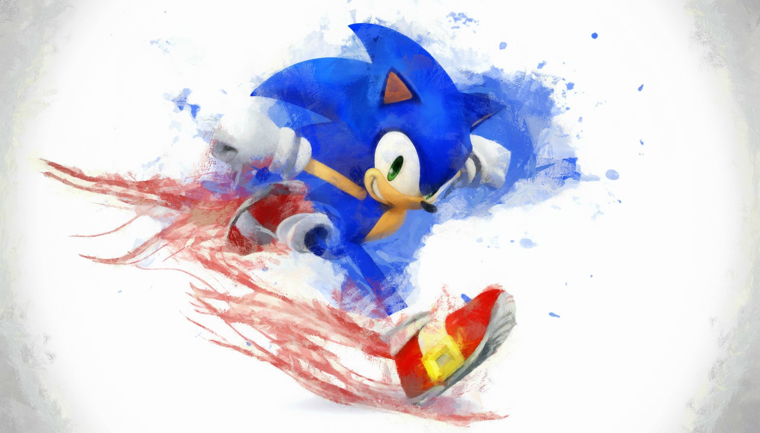 Sonic the Hedgehog corsa, riccio blu, 2628x1500 2K QHD, PC