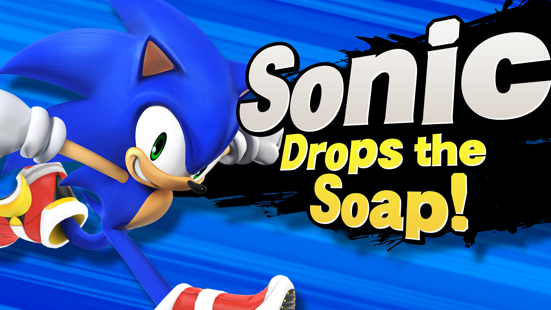 Sonic in Super Smash Bros, 1920x1080 Full HD 1080p, PC