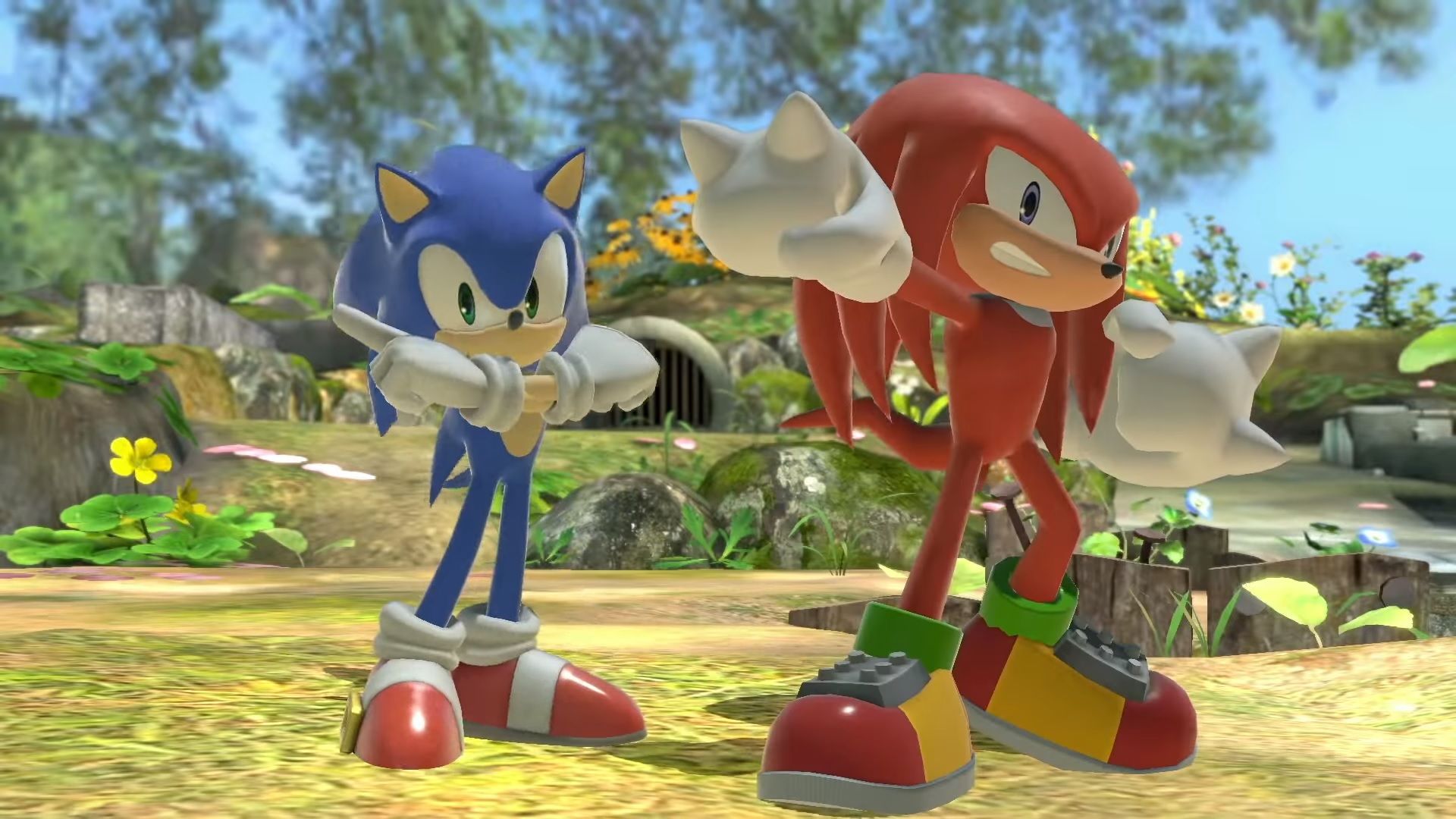Sonic e Knuckles Super Smash Bros, 1920x1080 Full HD, Desktop