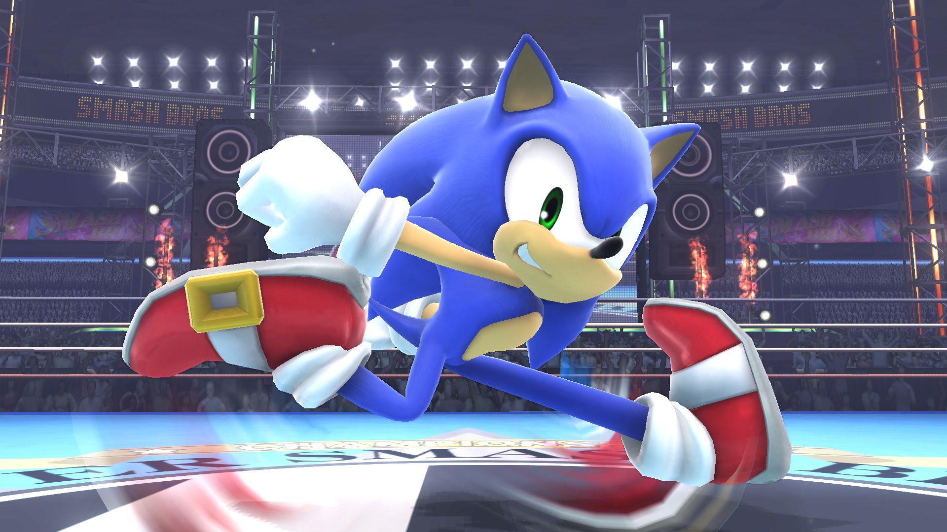 Sonic in Super Smash Bros, picchiaduro, 1920x1080 1080p, Desktop
