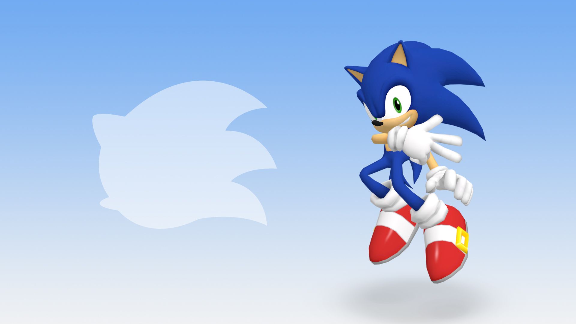 Sonic in Super Smash Bros, 1920x1080 1080p, Laptop
