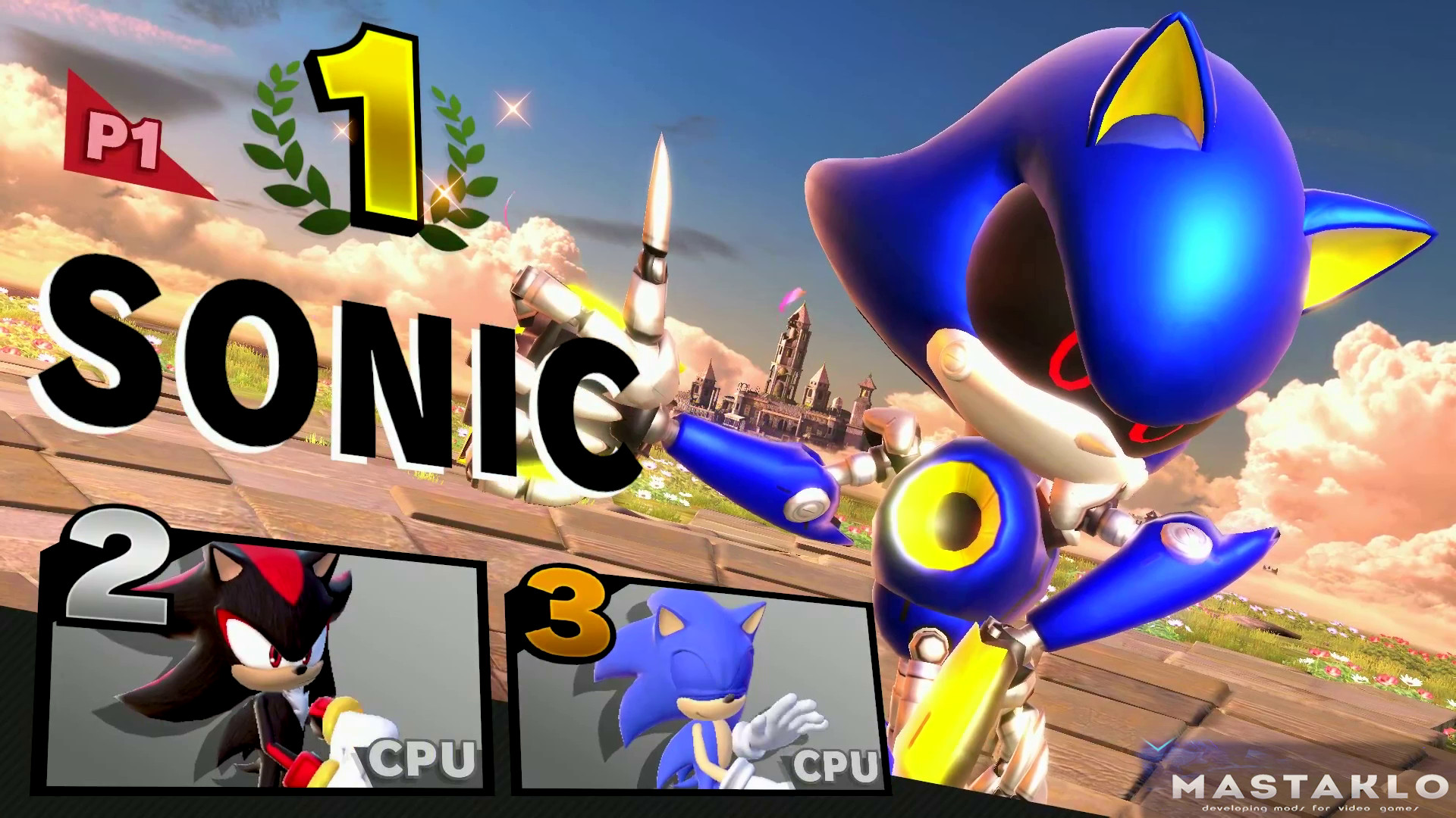 Personaggi Mario e Sonic insieme, 1800x1200 HD Ready, iMac