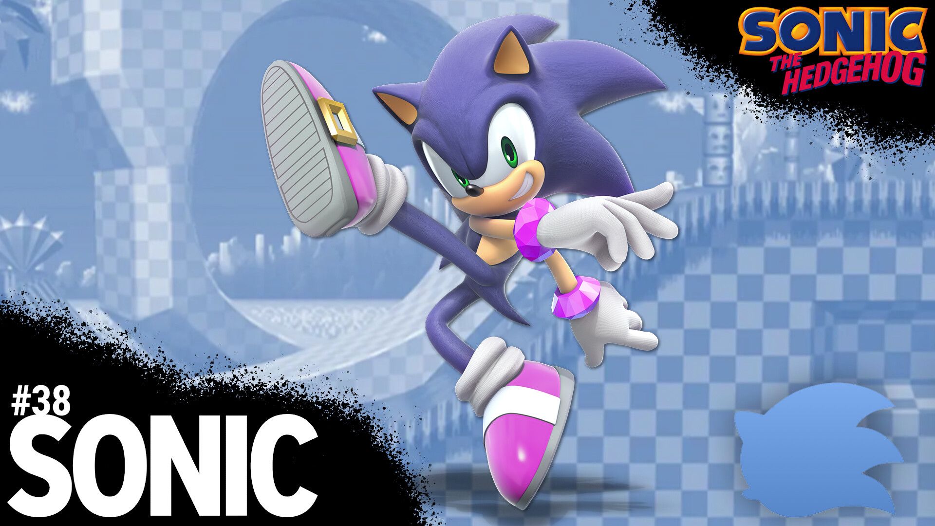 Sonic in Super Smash Bros, 1920x1080 Full HD 1080p, PC Desktop