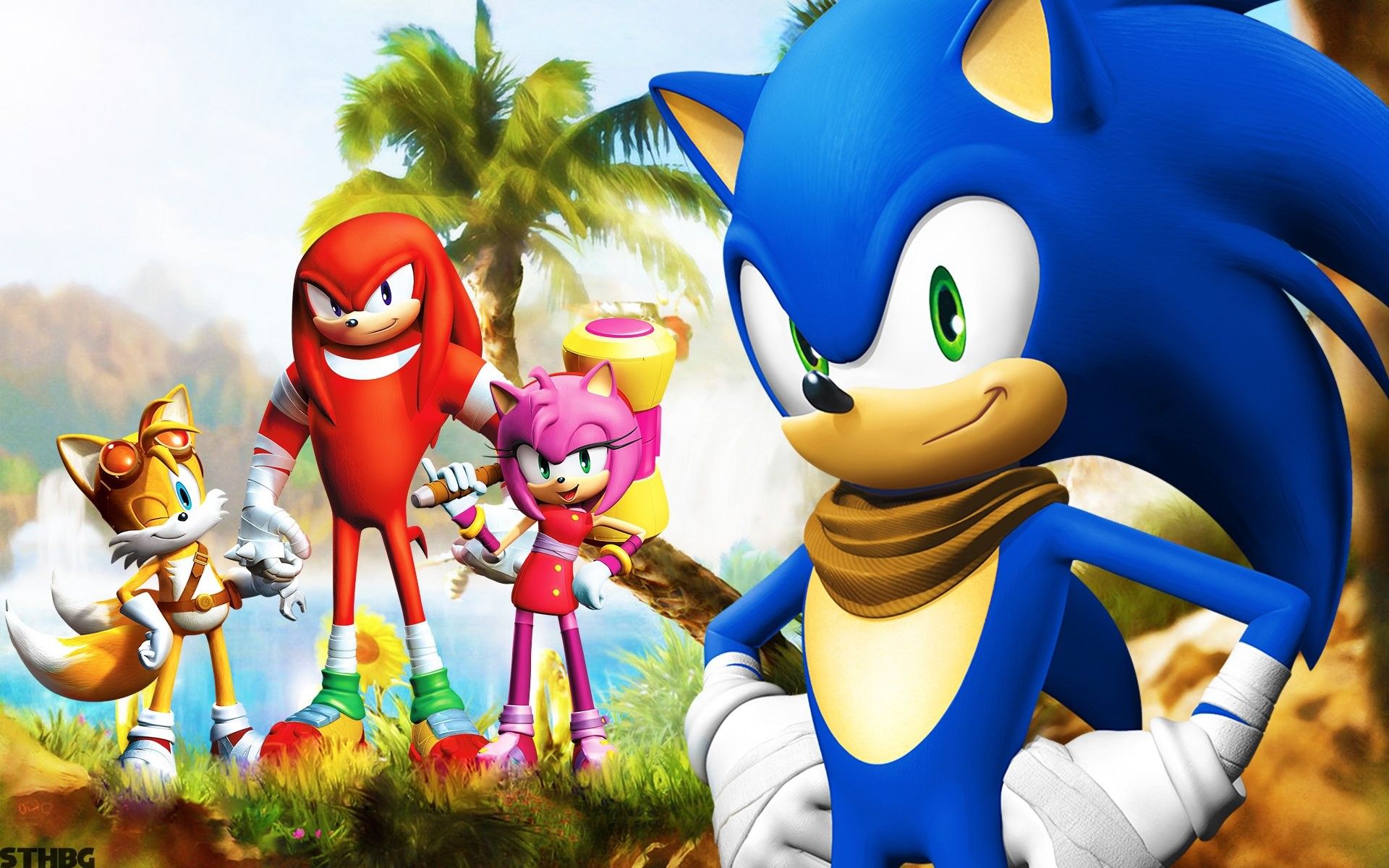 Sonic Boom personaggi Sega, 1920x1200 Full HD+ WUXGA, Desktop