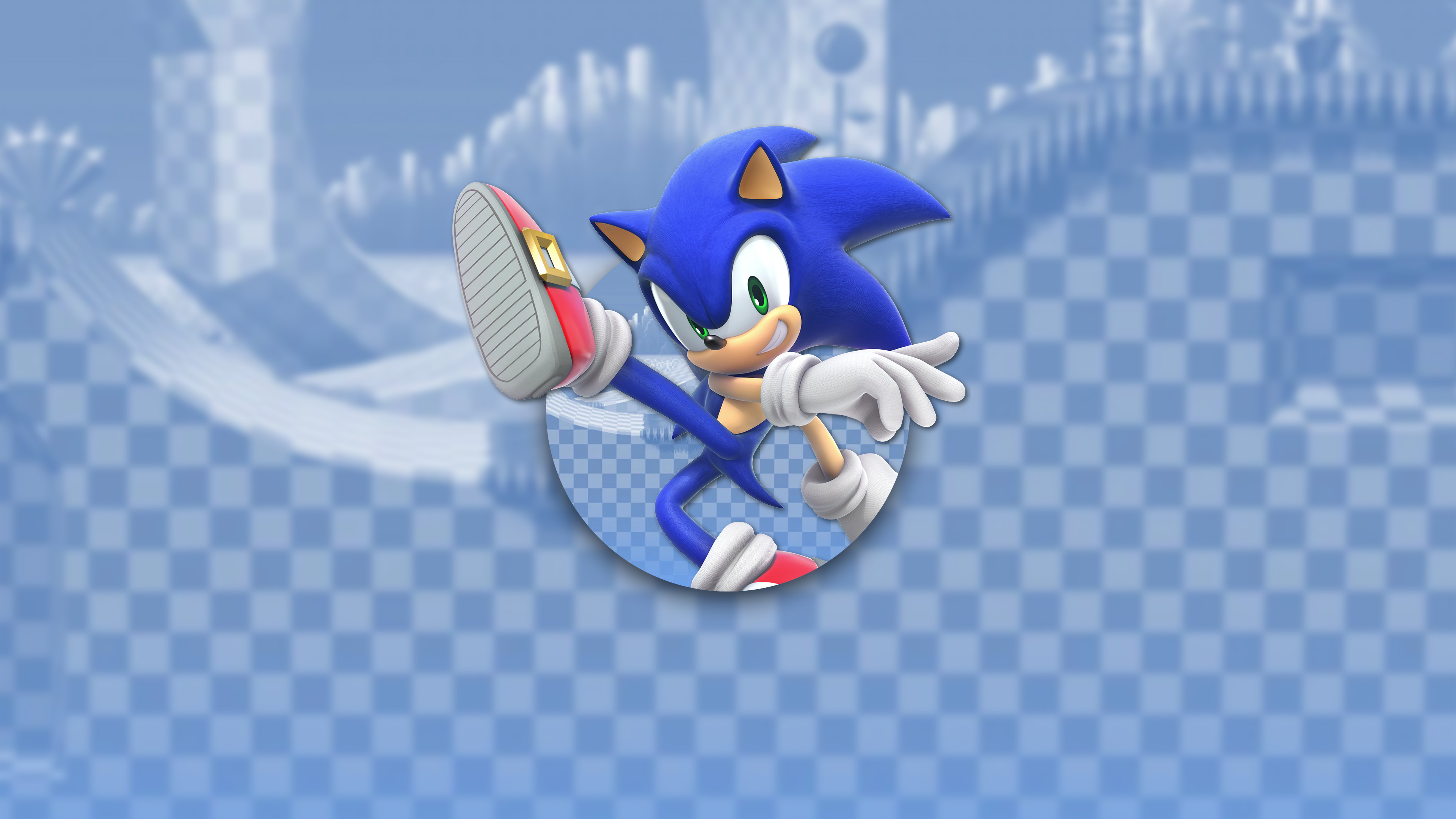 Sonic Super Smash Bros, 3840x2160 Ultra HD, 4K TV