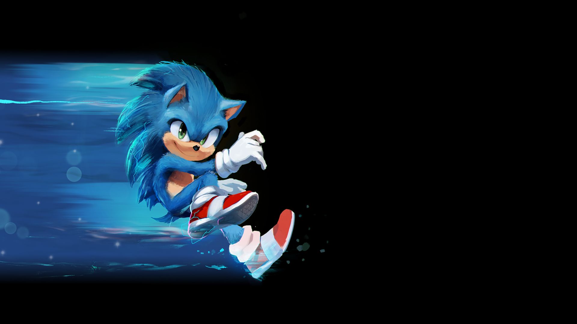 Sonic the Hedgehog corsa, 1920x1080 Full HD 1080p, Laptop
