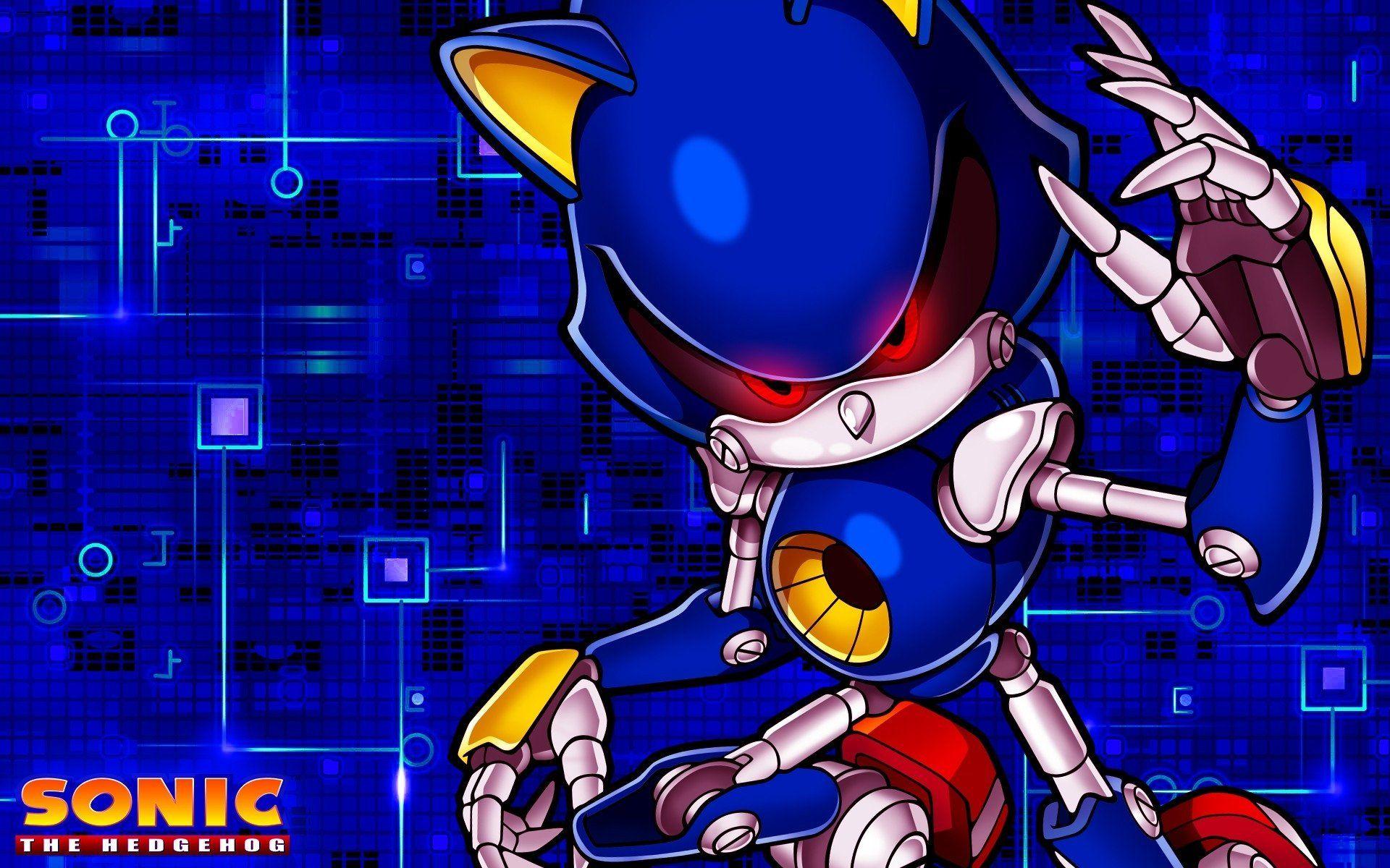 Metal Sonic robot blu, 1920x1200 Full HD+ WUXGA, Laptop