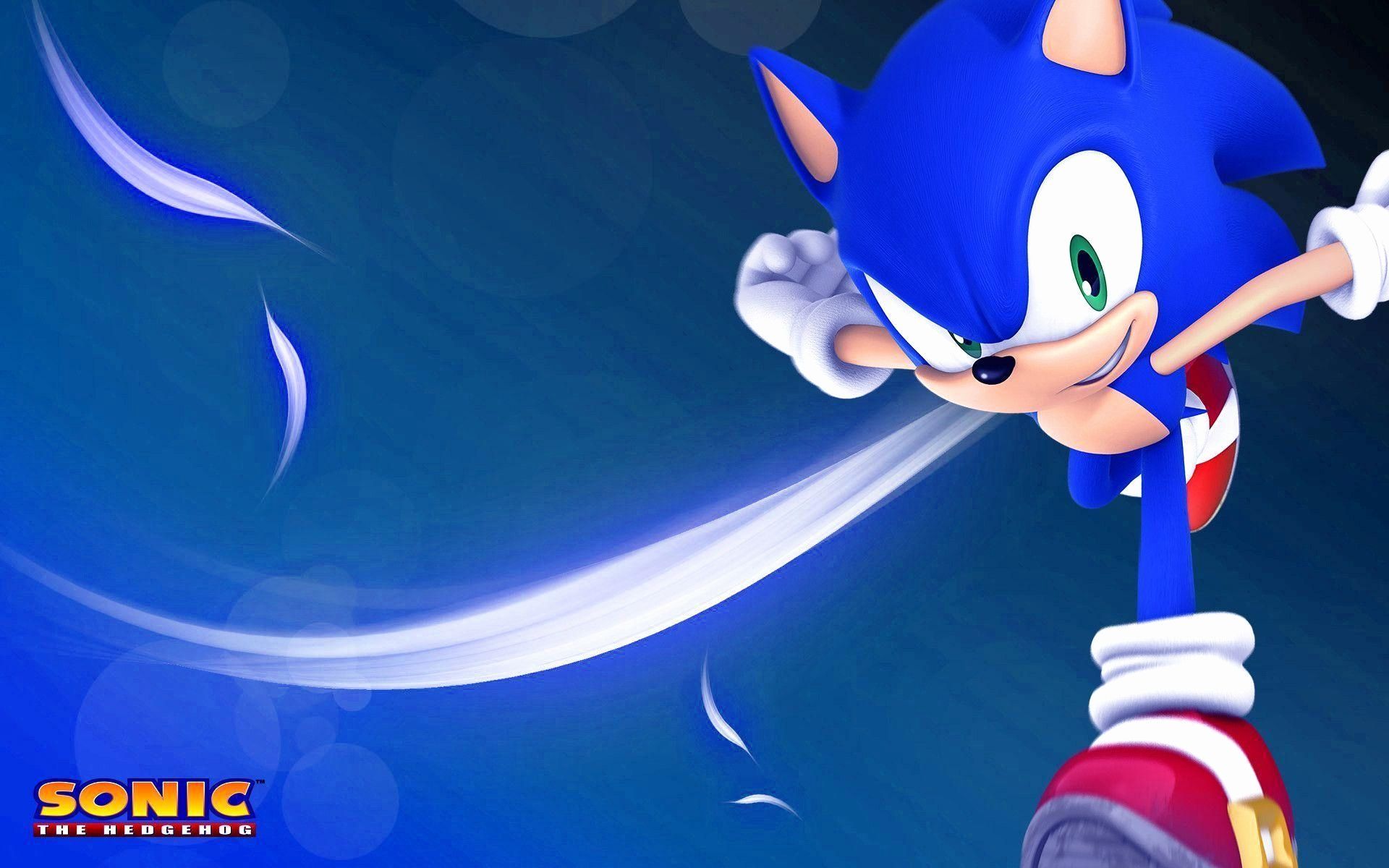 Sonic the Hedgehog blu corsa, 1920x1200 Full HD+ WUXGA, Desktop