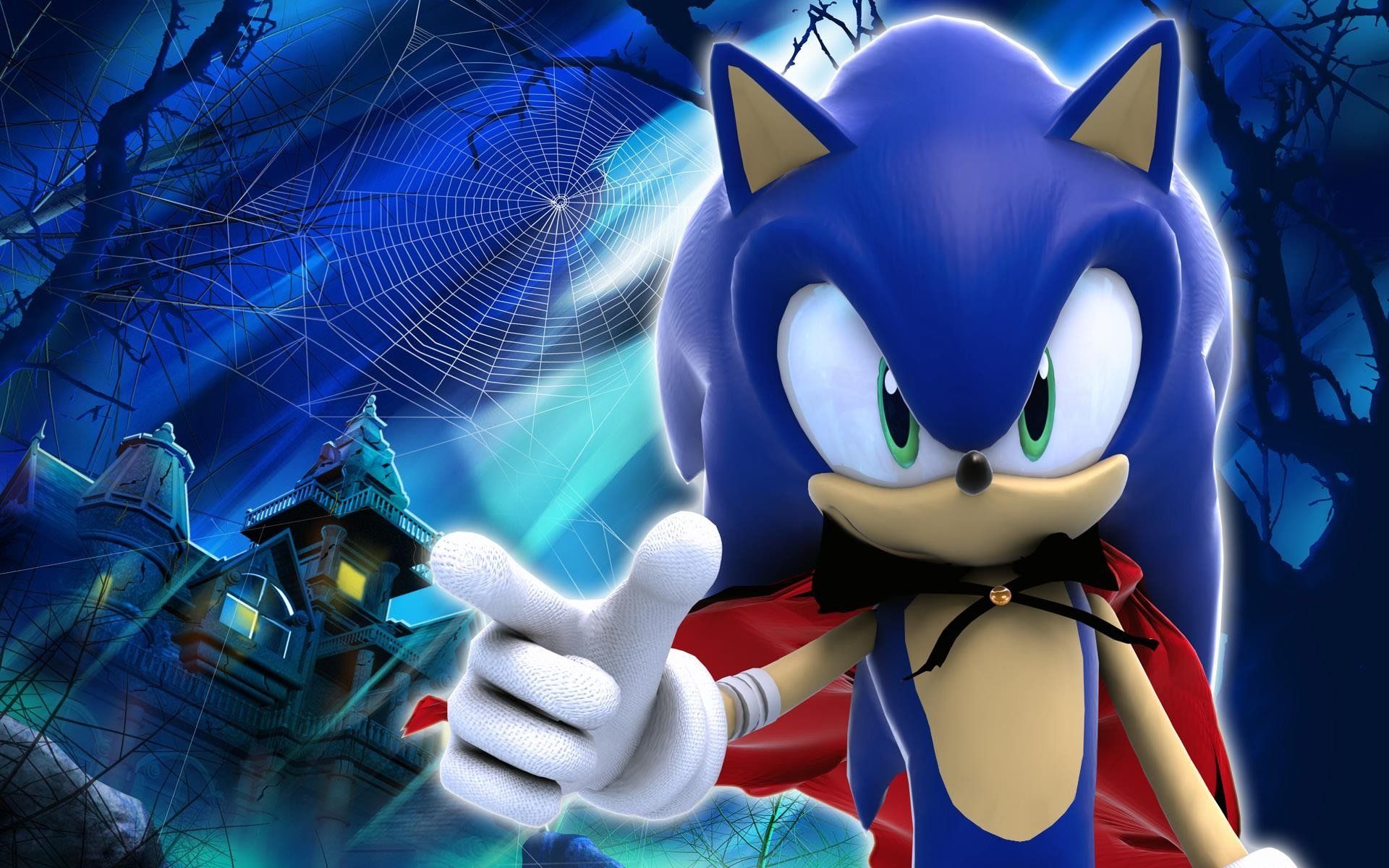 Sonic vampiro Halloween, 1920x1200 Full HD+ WUXGA, iMac