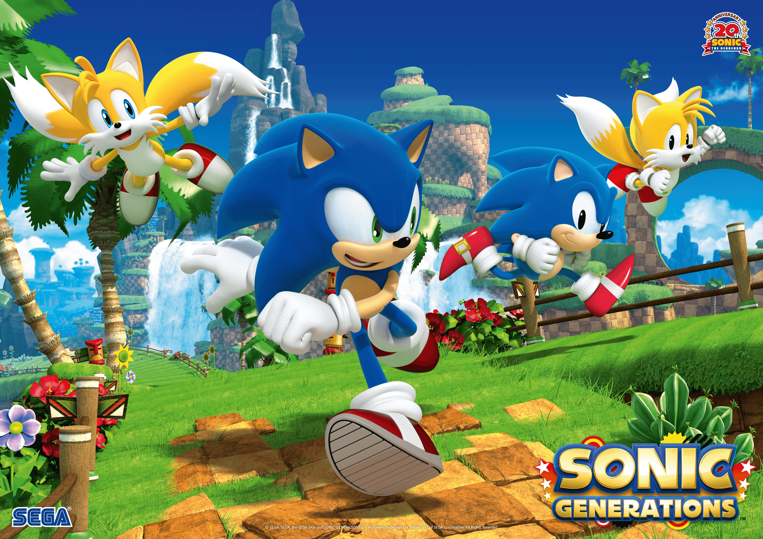 Sonic Generations personaggi videogioco, 2564x1813 2K, Desktop