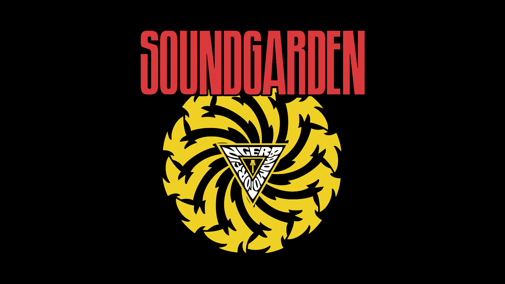 Logo band Soundgarden Badmotorfinger, 1920x1080 1080p, PC