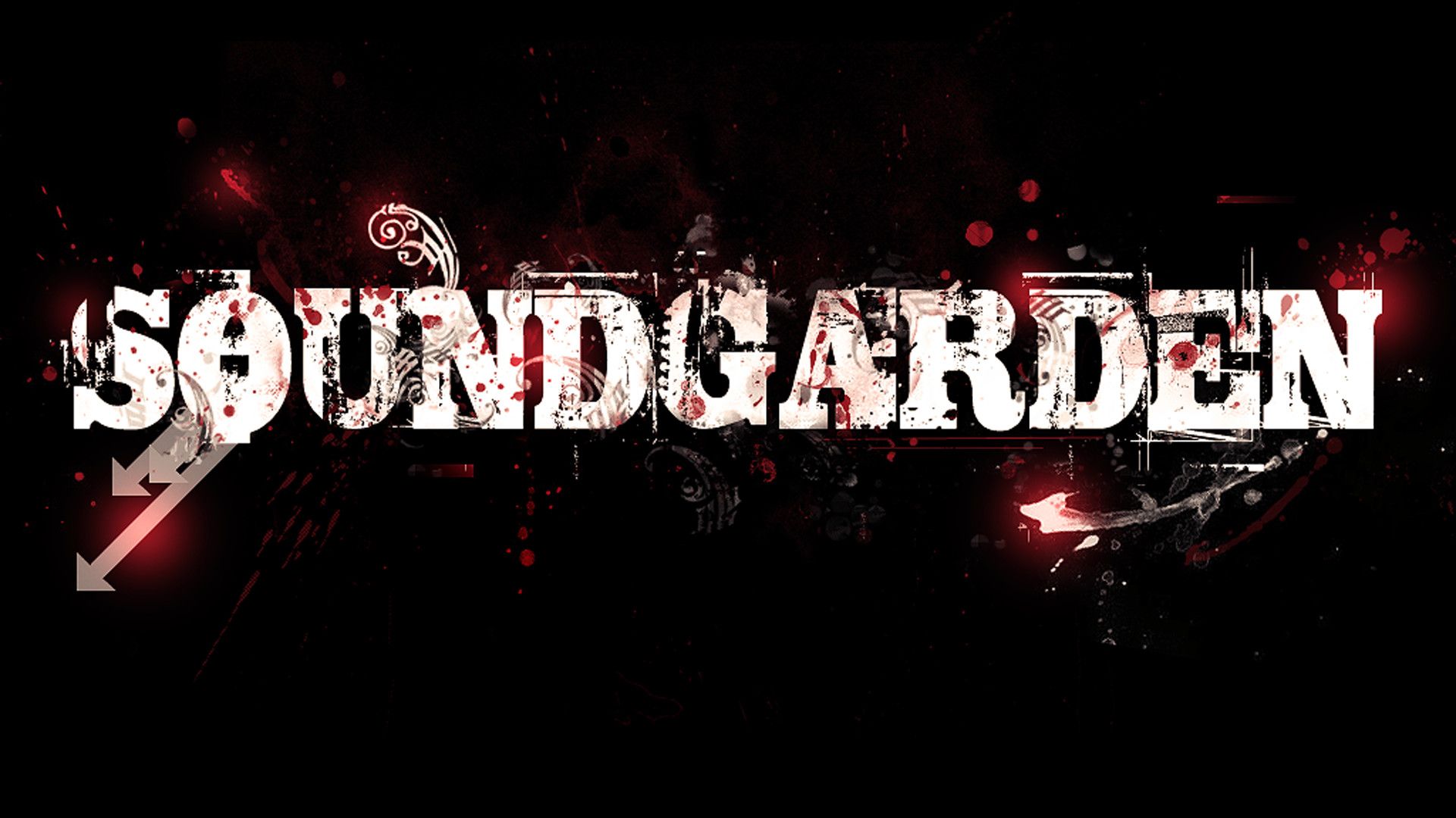 Logo band Soundgarden grunge, 1920x1080 Full HD, Desktop