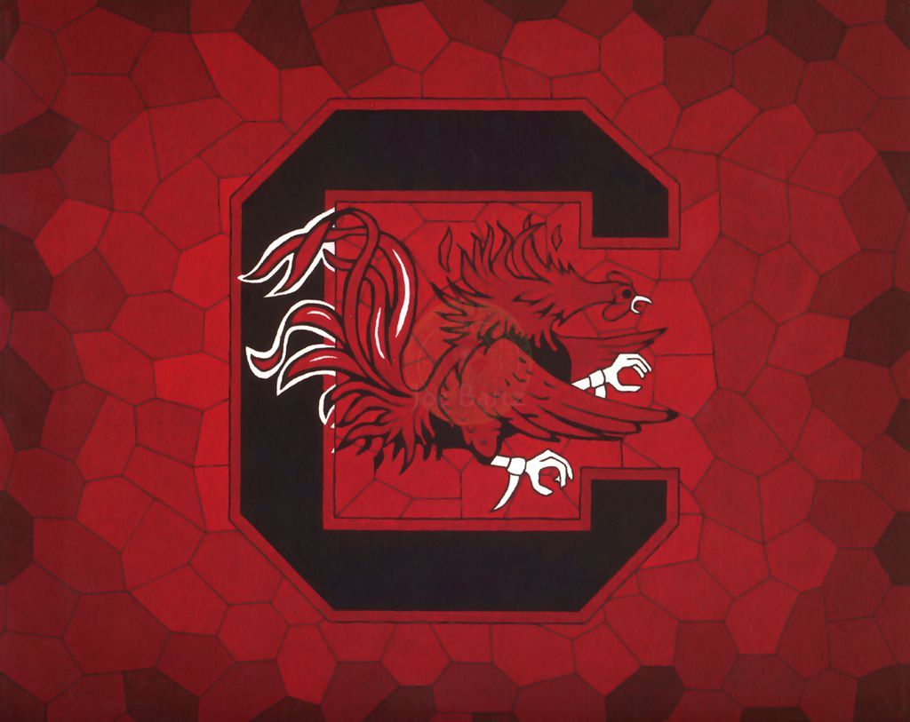 Logo South Carolina Gamecocks gallo, 1024x813 HD, iMac