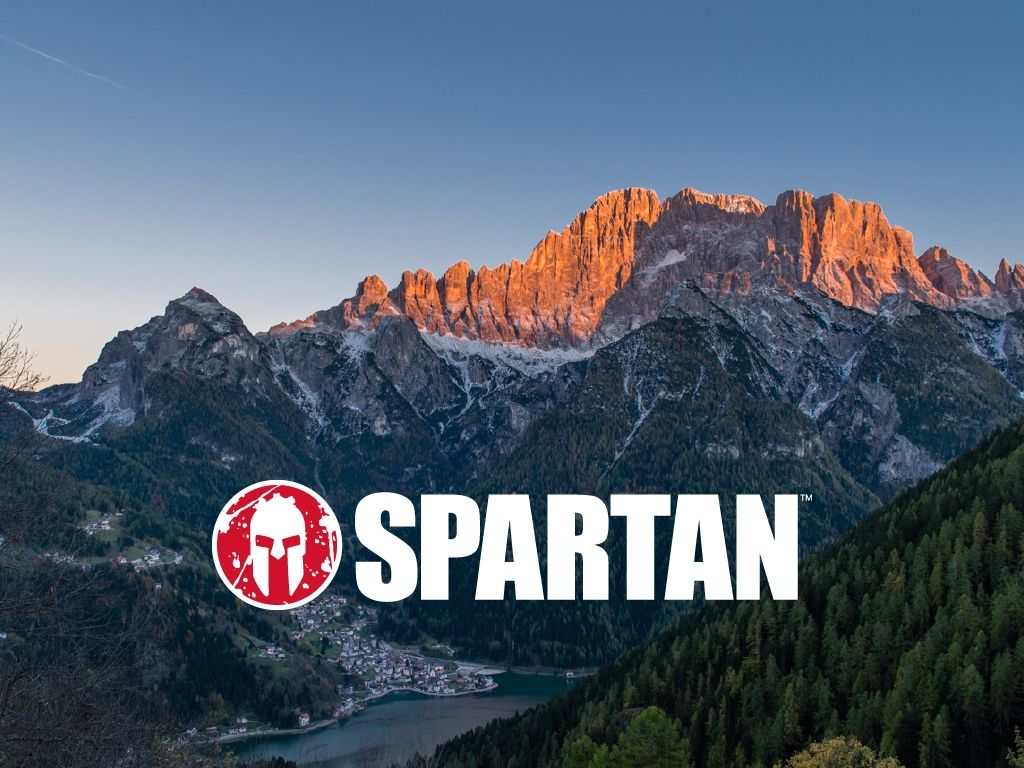 Logo Spartan montagne Dolomiti, 1024x768 HD, Desktop