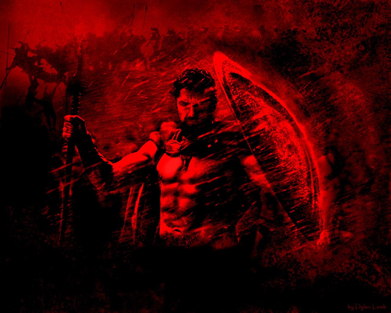 Guerriero spartano su rupe, 1920x1080 Full HD 1080p, PC Desktop