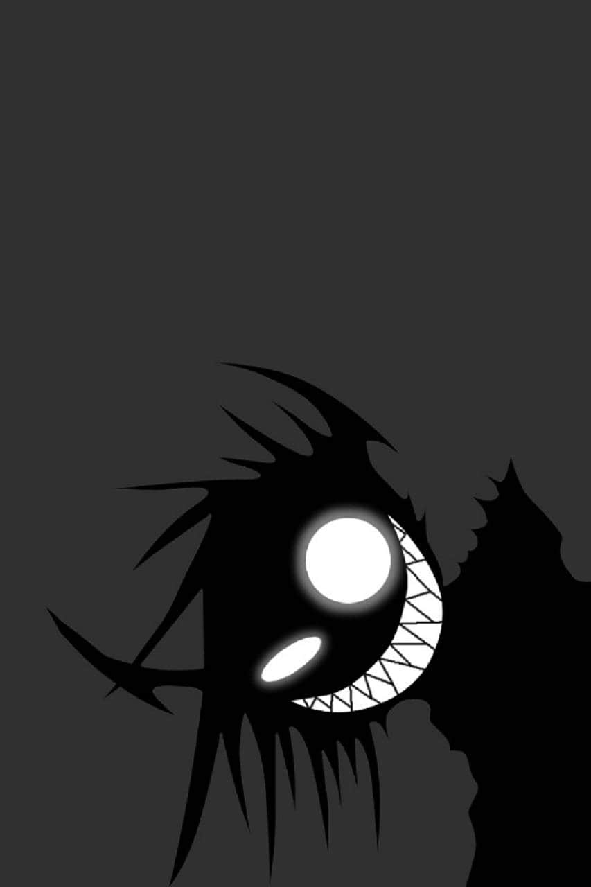 Silhouette figura cornuta e luna, 853x1280 Full HD Verticale, Samsung Galaxy