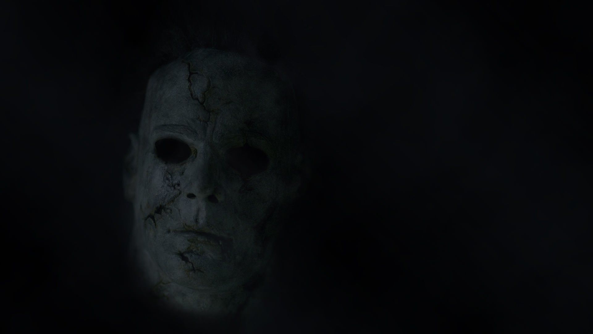 Maschera bianca inquietante buio, 1920x1080 Full HD, Desktop