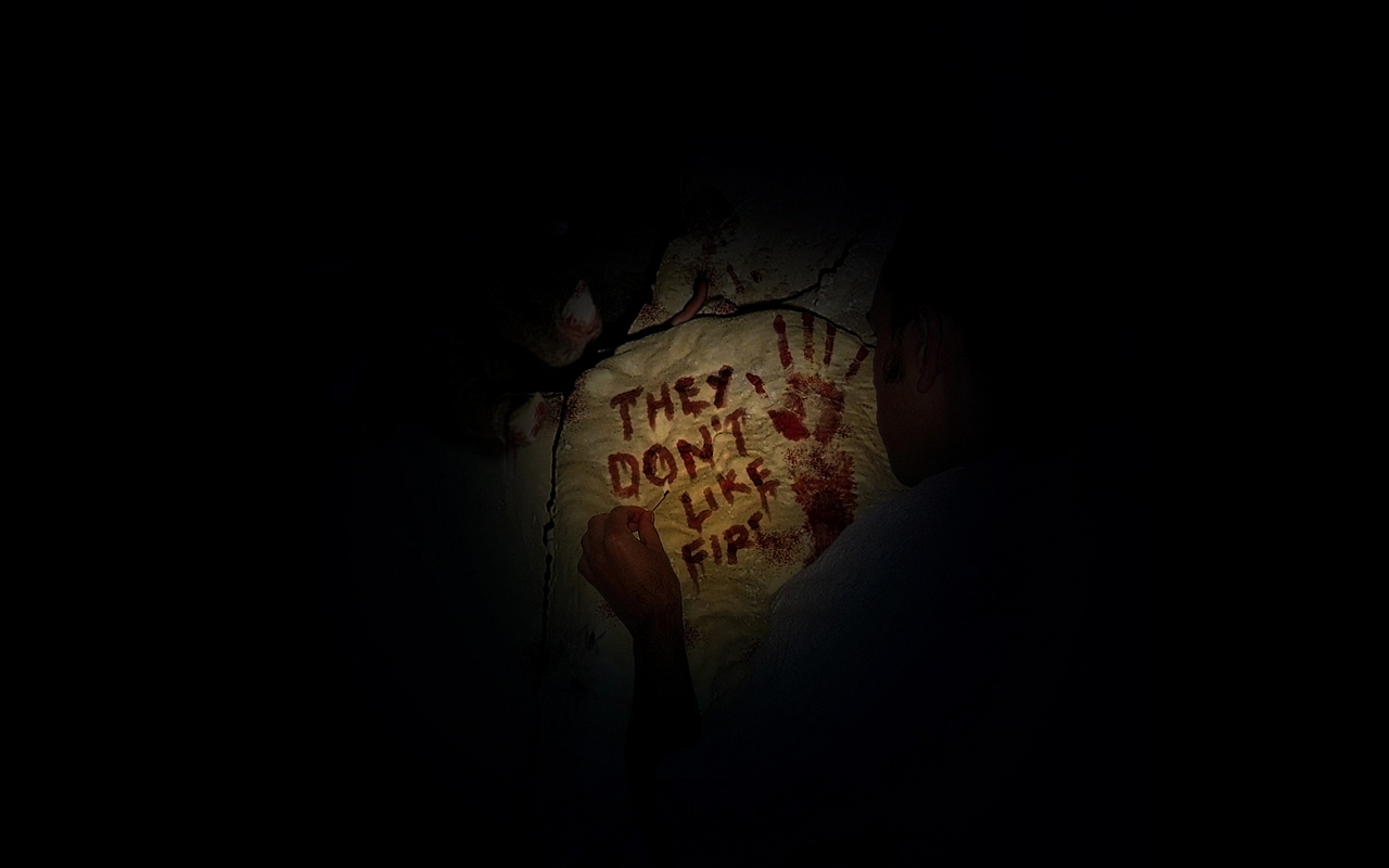 Impronta mano sangue horror, 1280x800 720p, PC