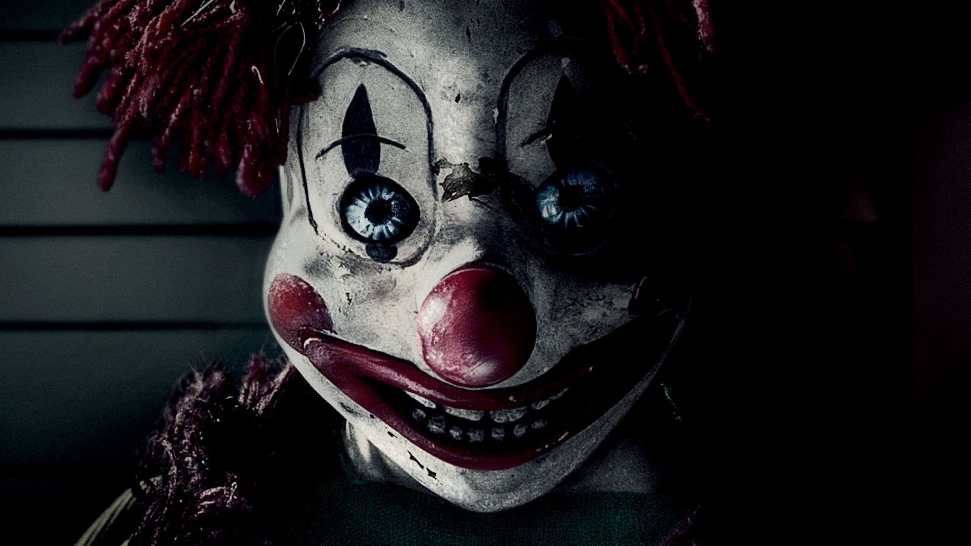 Clown inquietante viso spaventoso, 1920x1080 1080p, Monitor Gaming