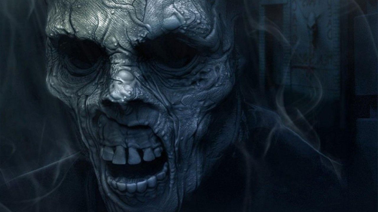 Volto demoniaco spettrale scuro, 1280x720 720p, PC