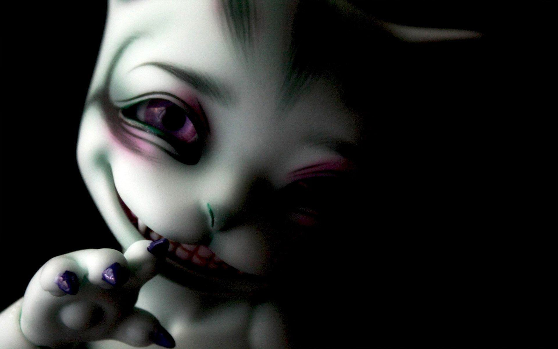 Volto inquietante bambola horror, 1920x1200 WUXGA, Desktop