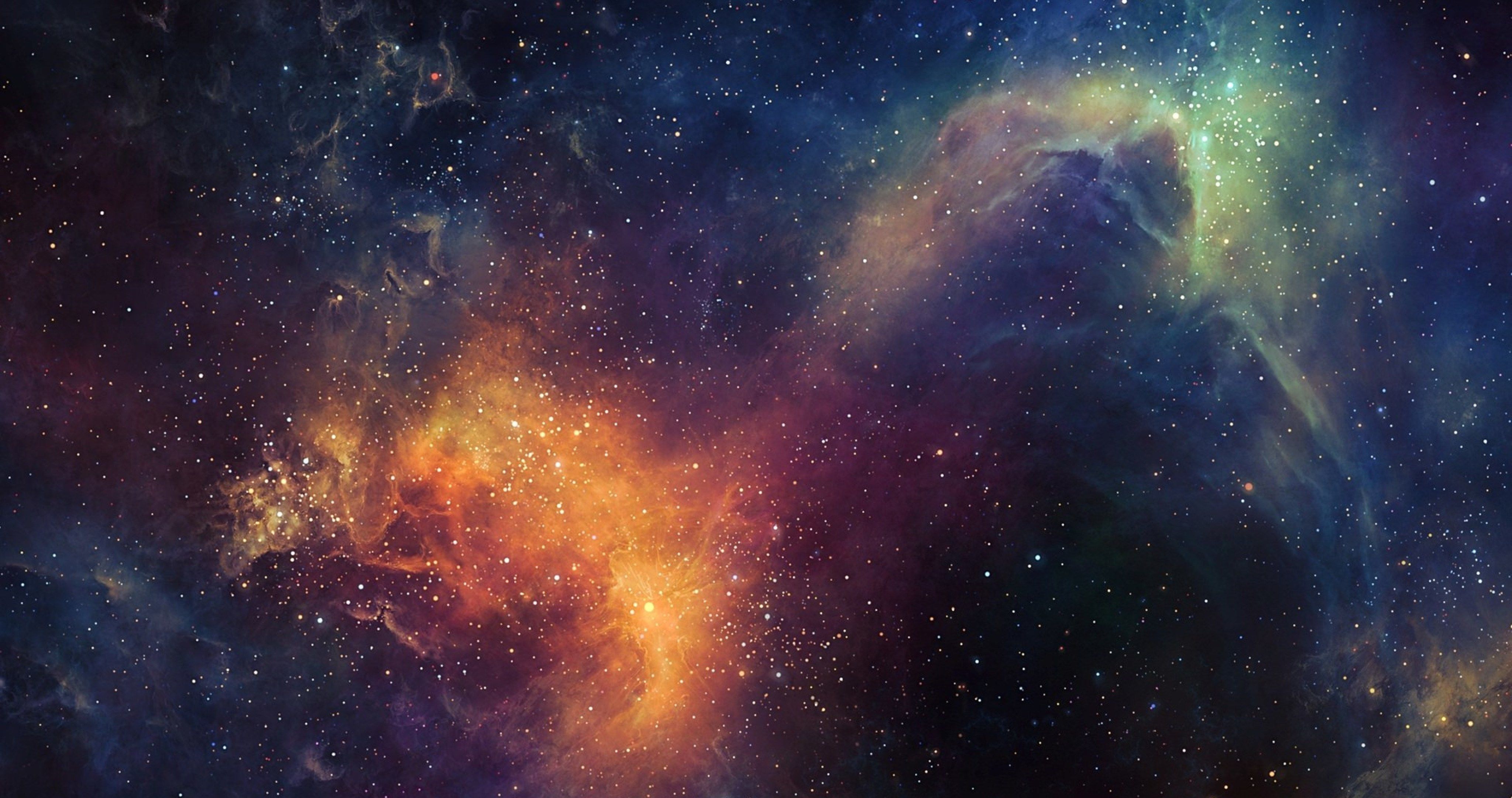 Nebulosa colorata nello spazio, 4096x2160 4K, Desktop 4K