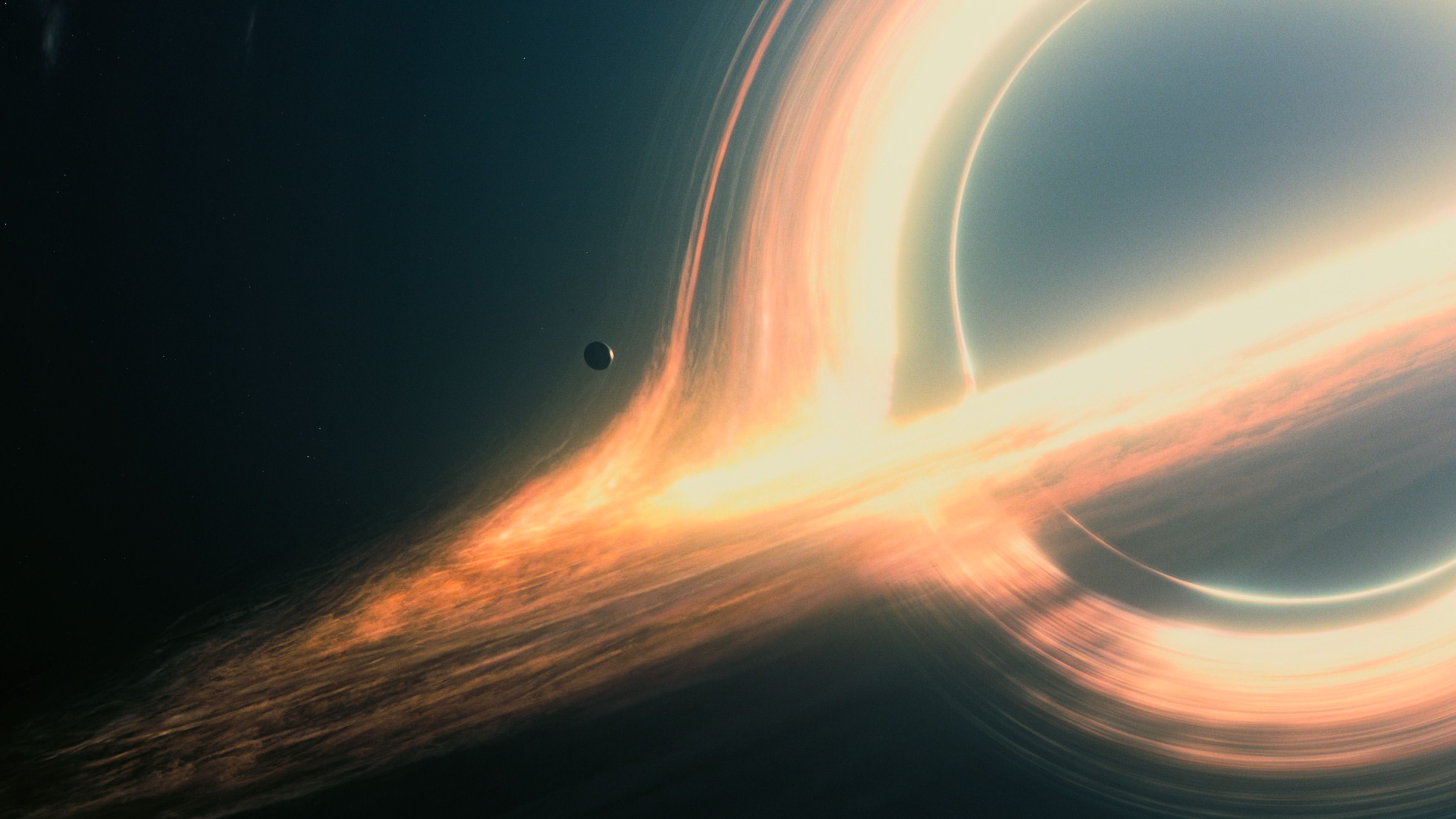 Buco nero Gargantua Interstellar, 3840x2160 Ultra HD, 4K TV