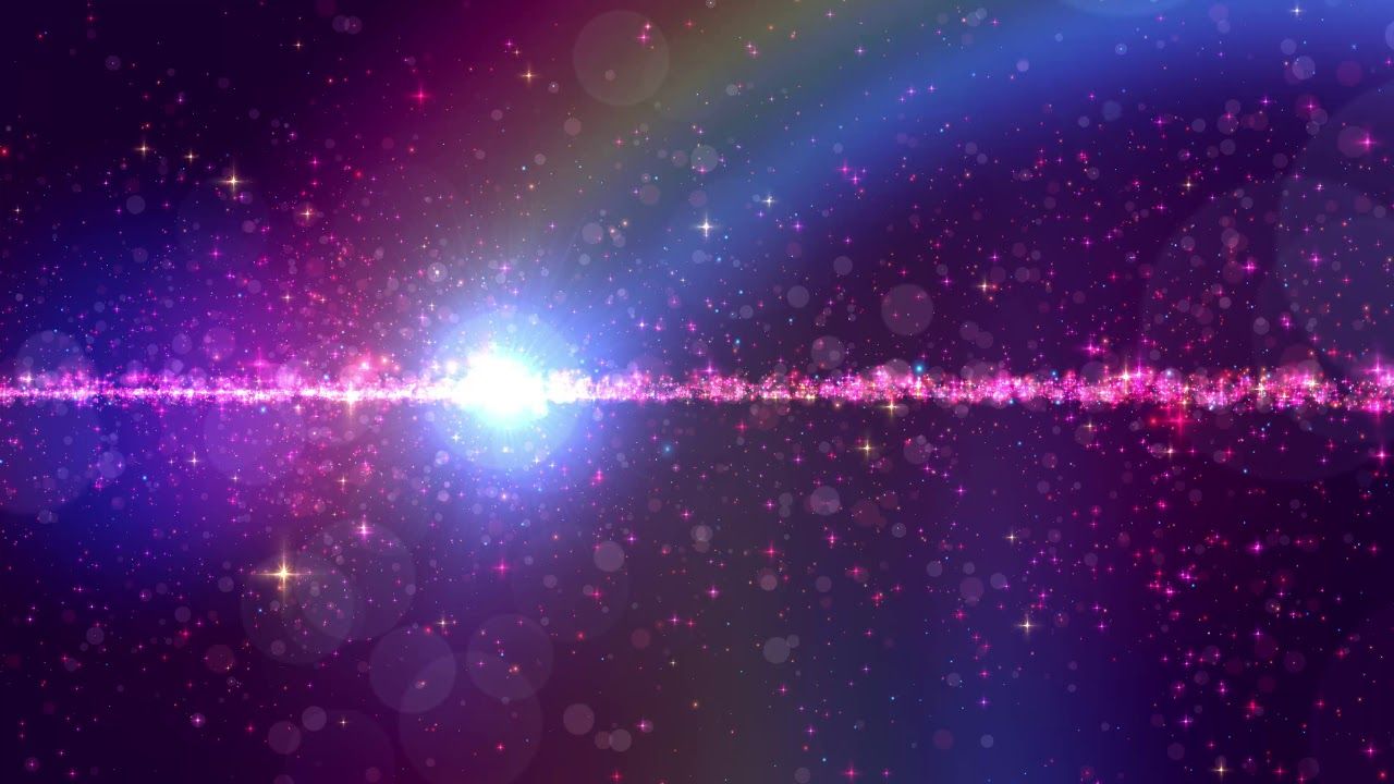 Spazio cosmico particelle luminose, 1280x720 HD, Desktop