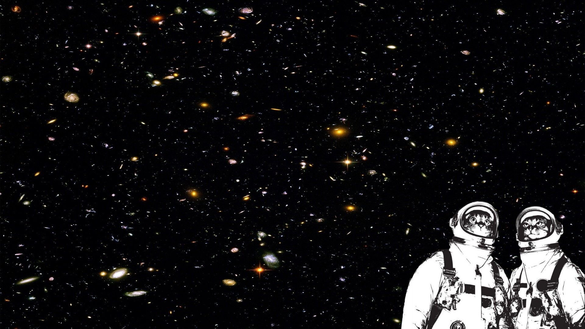 Cielo nuvoloso con stelle disegnate, 1280x720 720p, Laptop