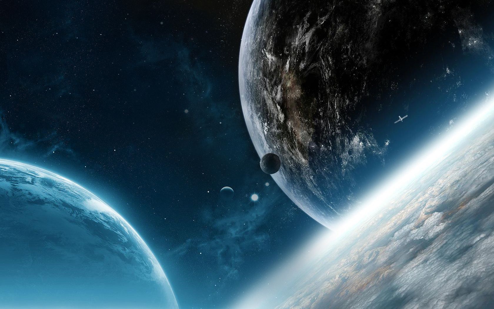 Pianeti spaziali fantascienza, 1680x1050 HD, Lenovo Legion
