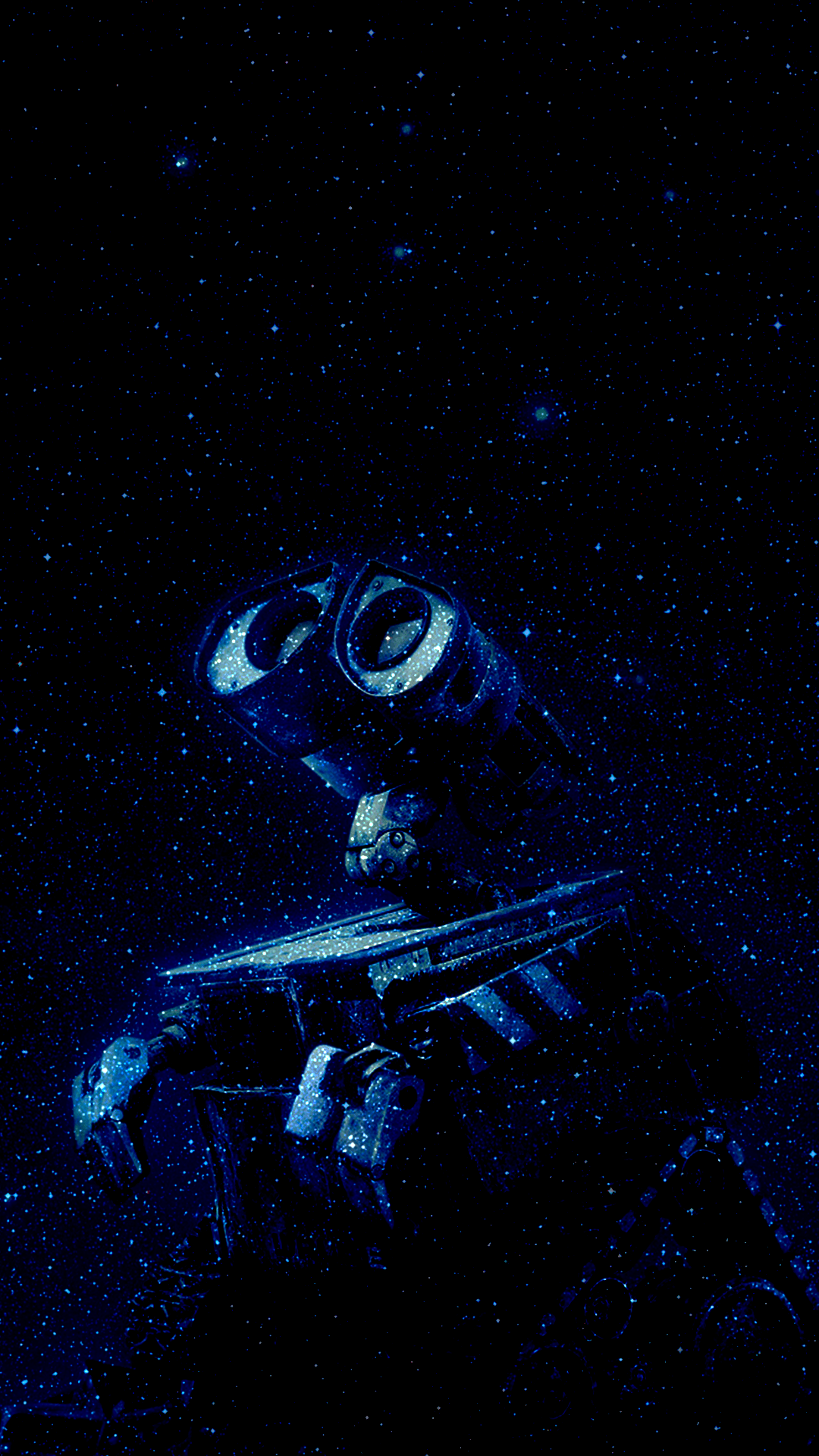 WALL-E nello spazio stellato, 1080x1920 Full HD Verticale, Samsung Galaxy