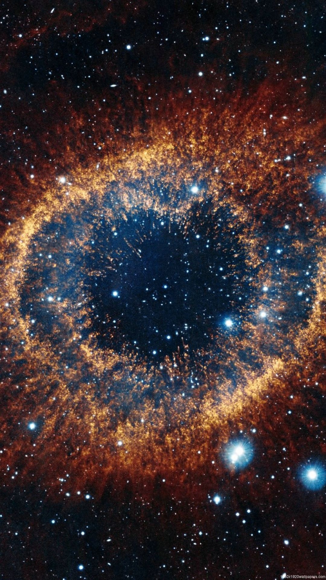 Nebulosa Elica spazio profondo, 1080x1920 Full HD Verticale, Smartphone
