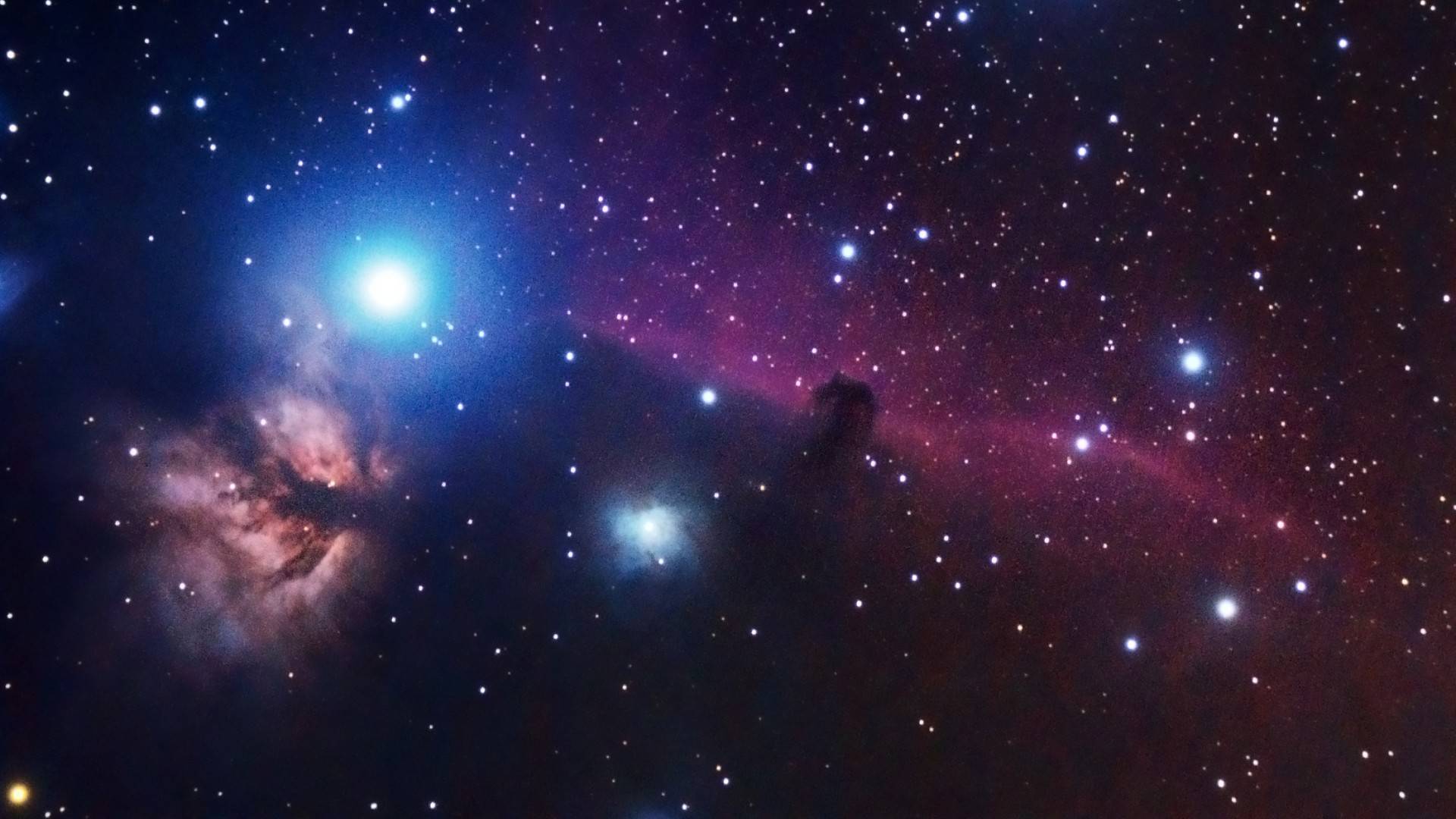 Nebulosa Testa di Cavallo, stelle, 1920x1080 Full HD, Desktop