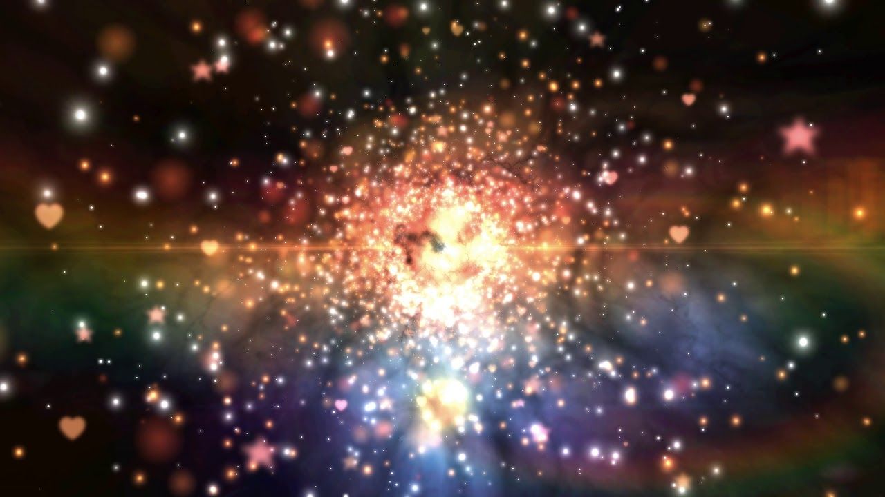 Esplosione stellare colorata spazio, 1280x720 HD, Desktop