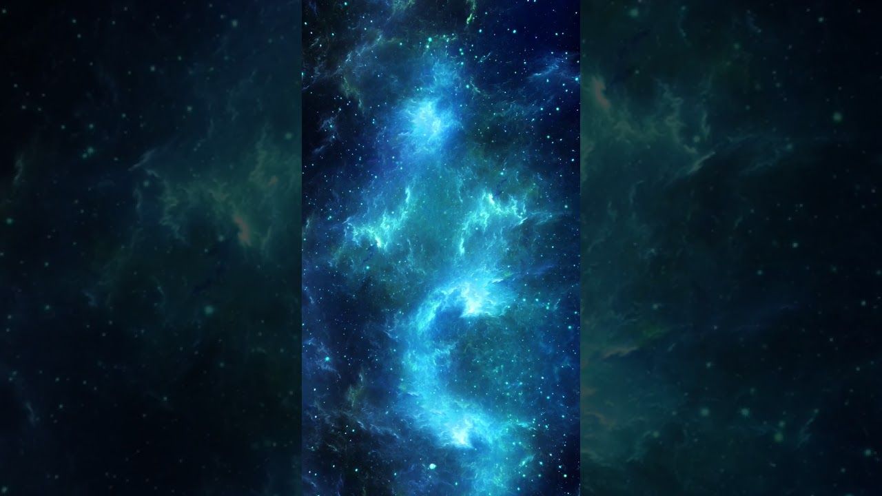 Nebulosa blu stellata spazio, 1280x720 720p, Laptop