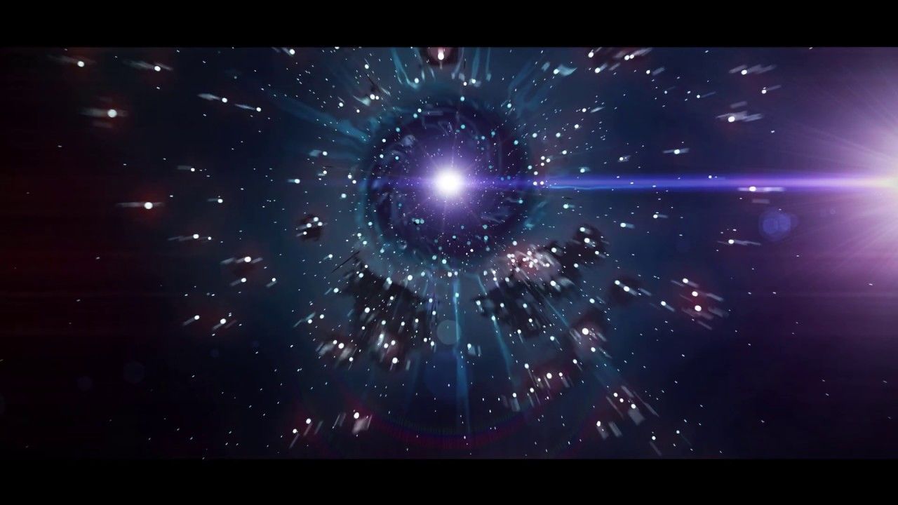 Portale stellare spaziale luminoso, 1280x720 HD, Desktop