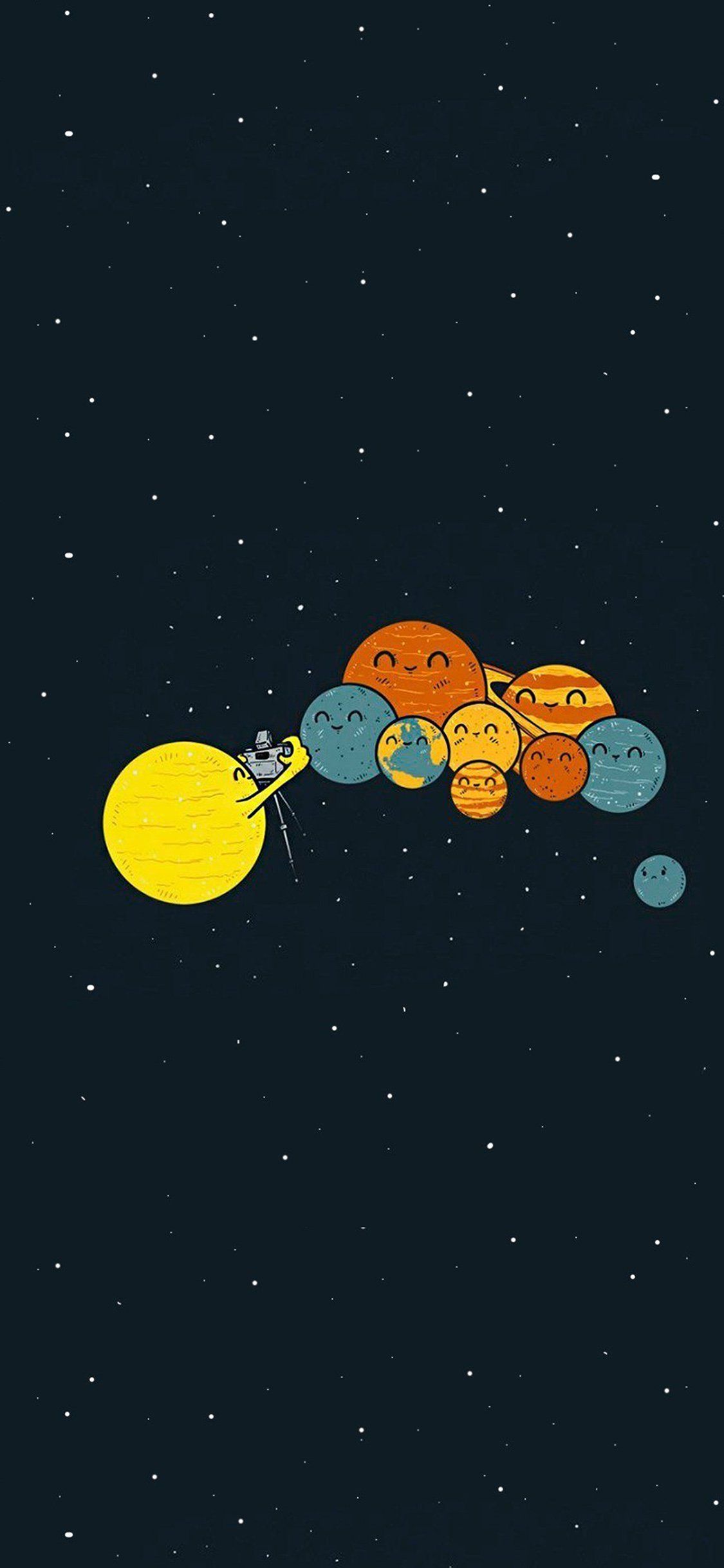 Pianeti carini cartoon, 1125x2436 Full HD Verticale, iPhone Air