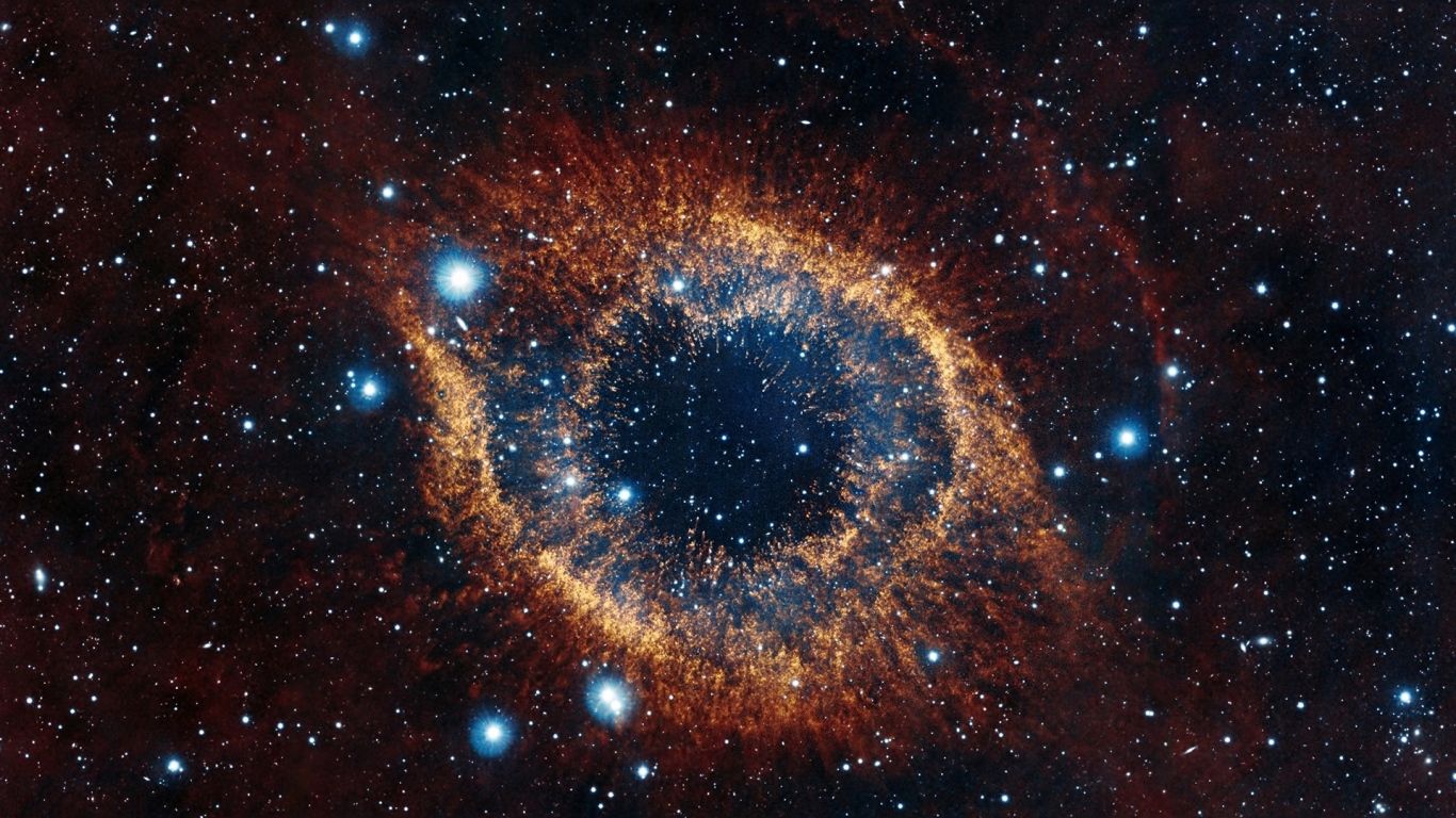 Nebulosa Elica spazio, 1366x768 720p, Notebook