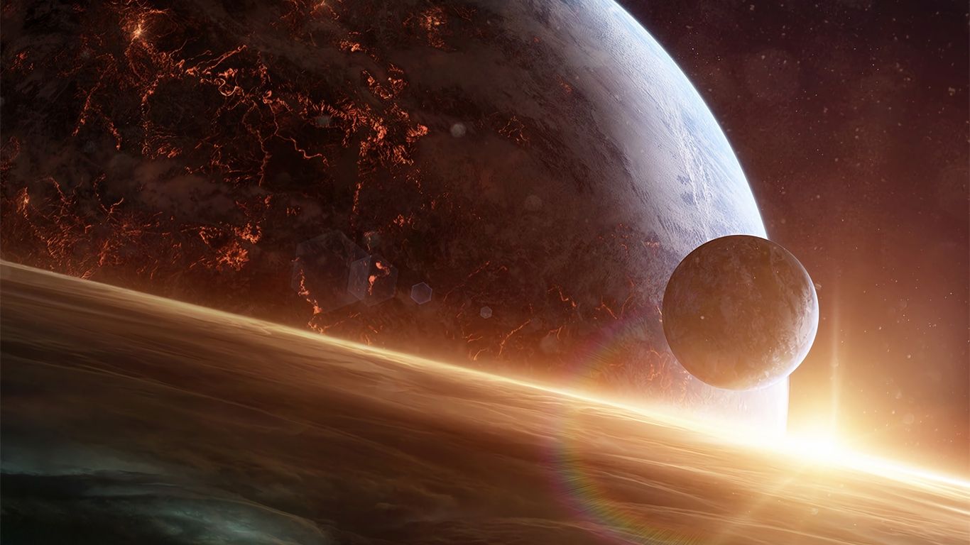 Pianeti nello spazio, 1366x768 HD, MacBook Pro