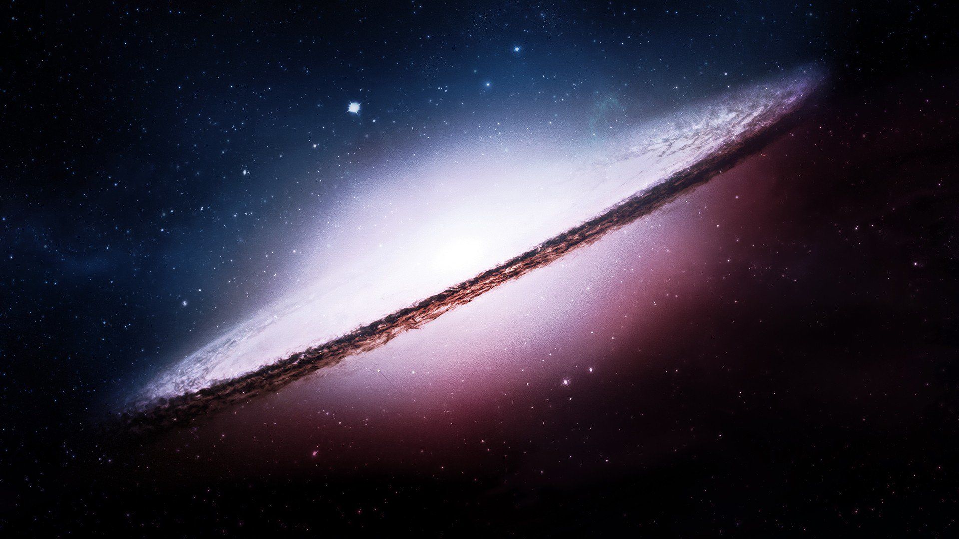 Galassia a spirale nello spazio, 1920x1080 1080p, Notebook Gaming