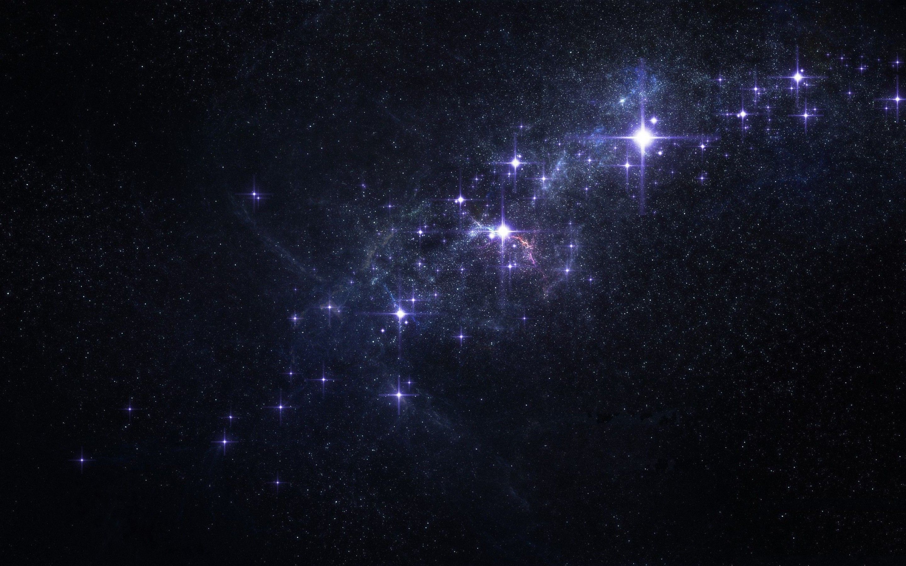 Stelle e nebulosa spaziale, 2880x1800 2K+, Notebook Gaming