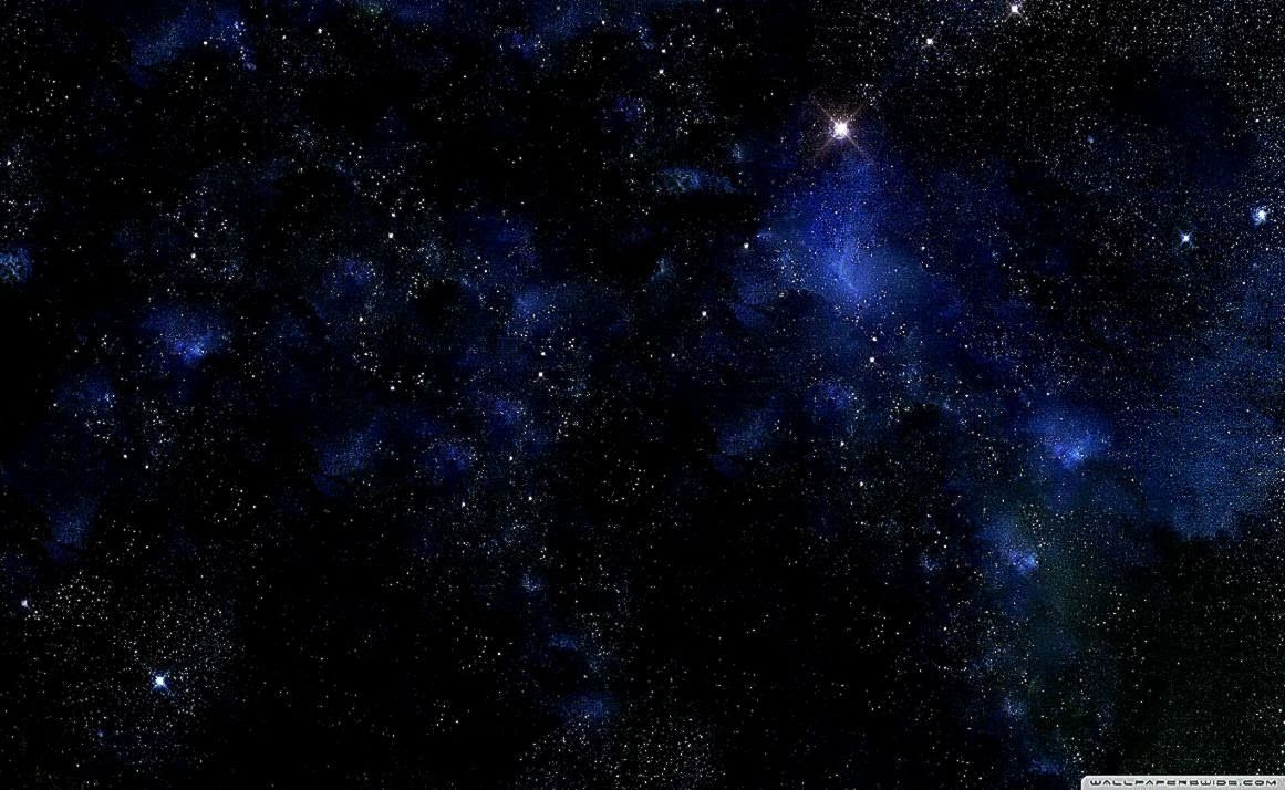 Nebulosa blu con stelle, 1161x714 HD, PC Desktop